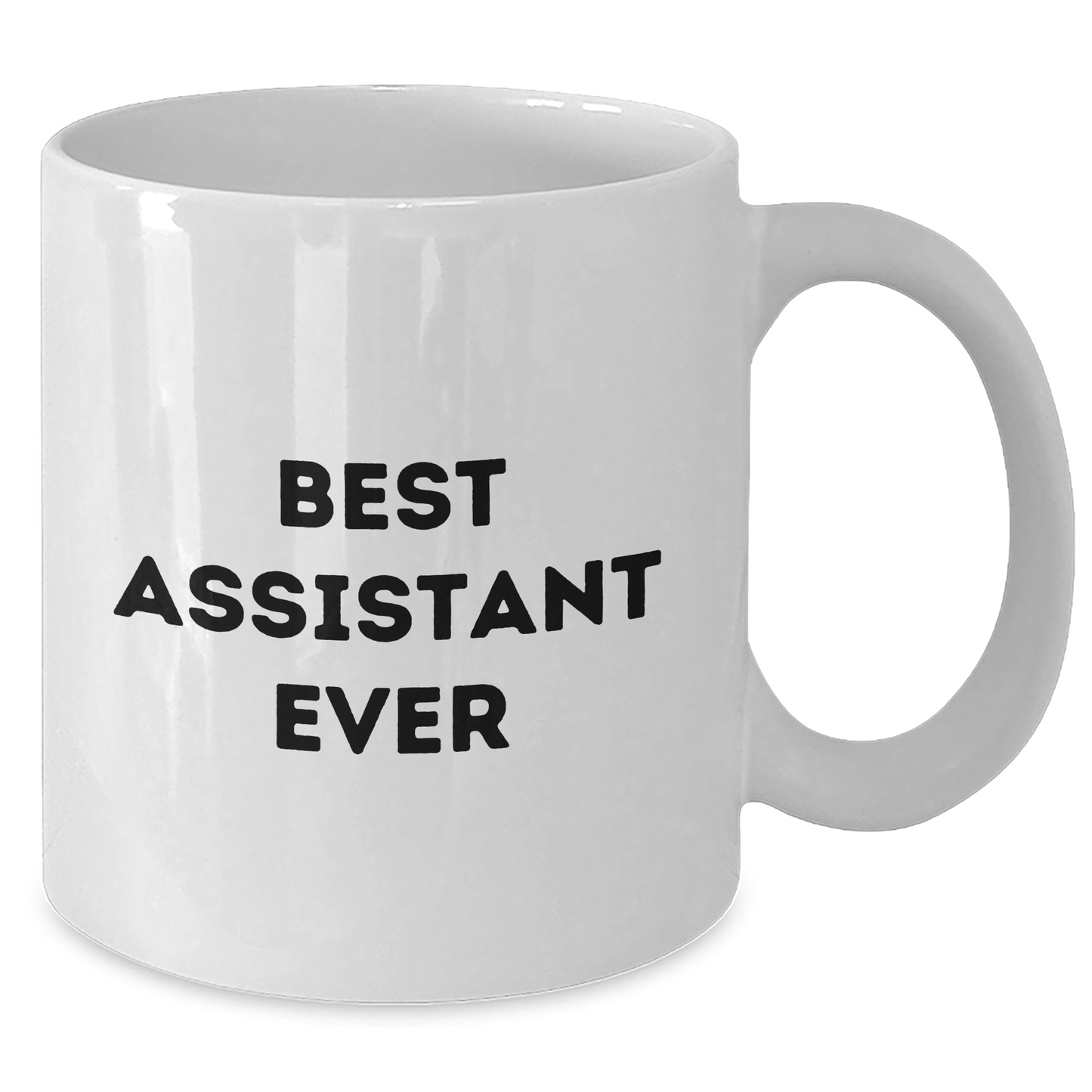 Best Assistant Ever White Coffee Mugs, Funny Graduation Gifts from Men, Unique White Coffee Mugs for Best Assistant Ever, Perfect for Coworkers or Family Unique Gifts - Additional