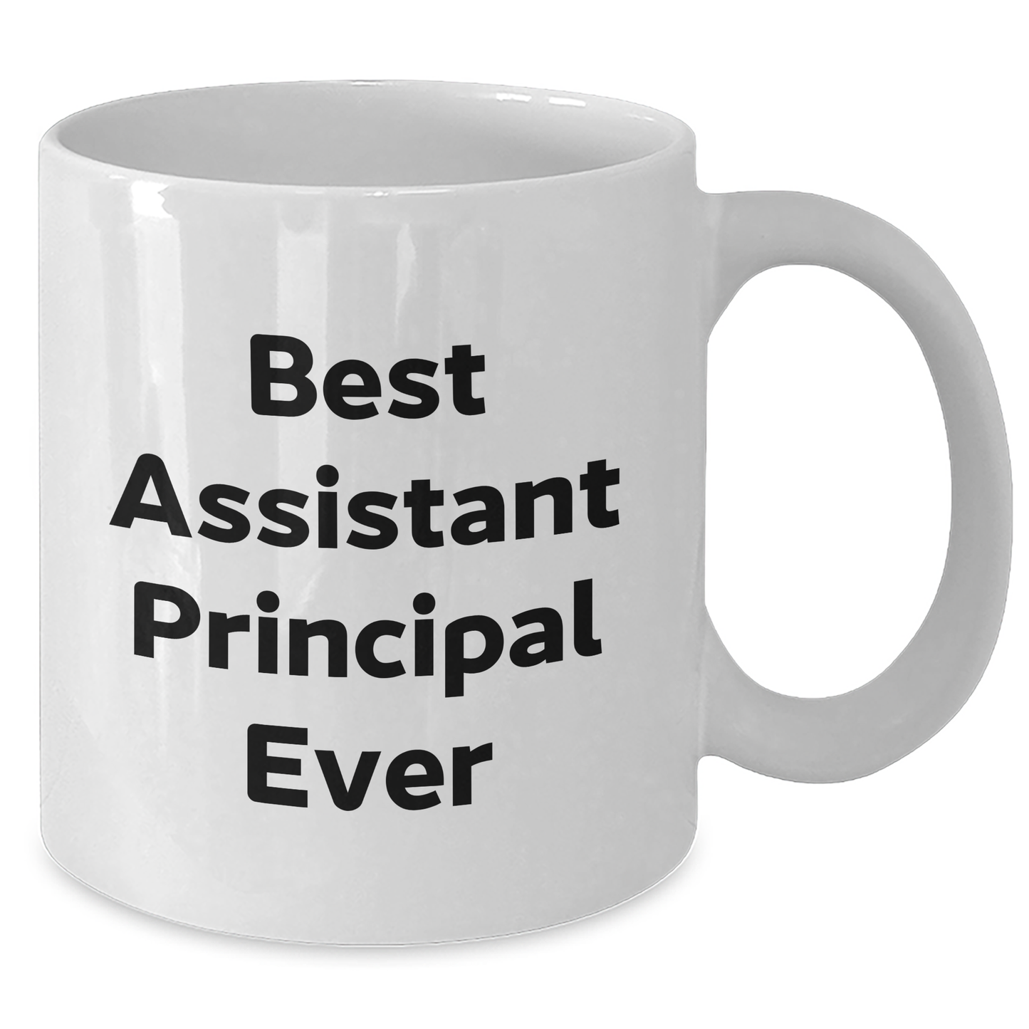 Funny Best Assistant Principal Ever White Coffee Mug Gifts for Father's Day - Additional