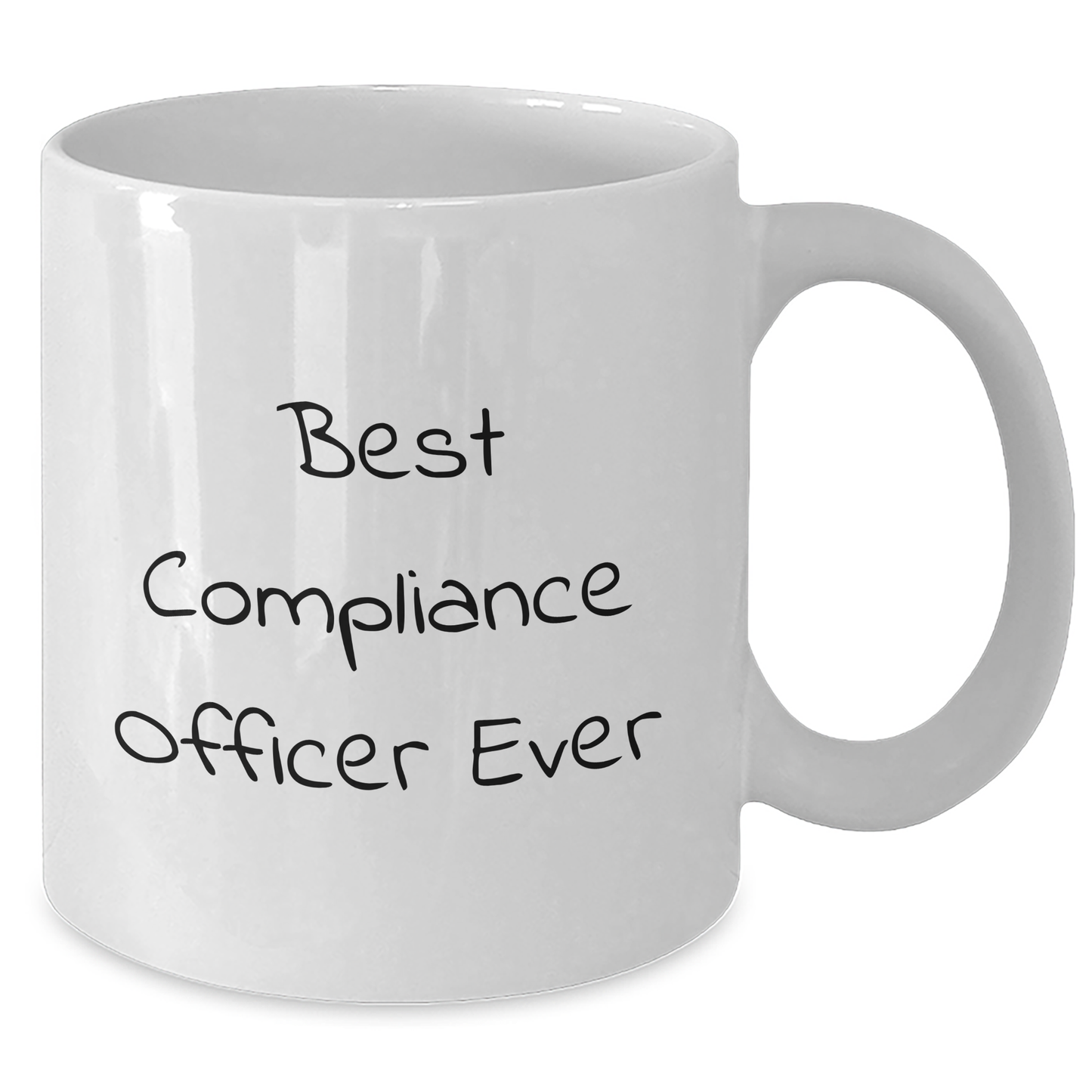 Best Compliance Officer Ever Funny Gift for Men from Friends and Family Graduation Unique White Coffee Mugs - Additional