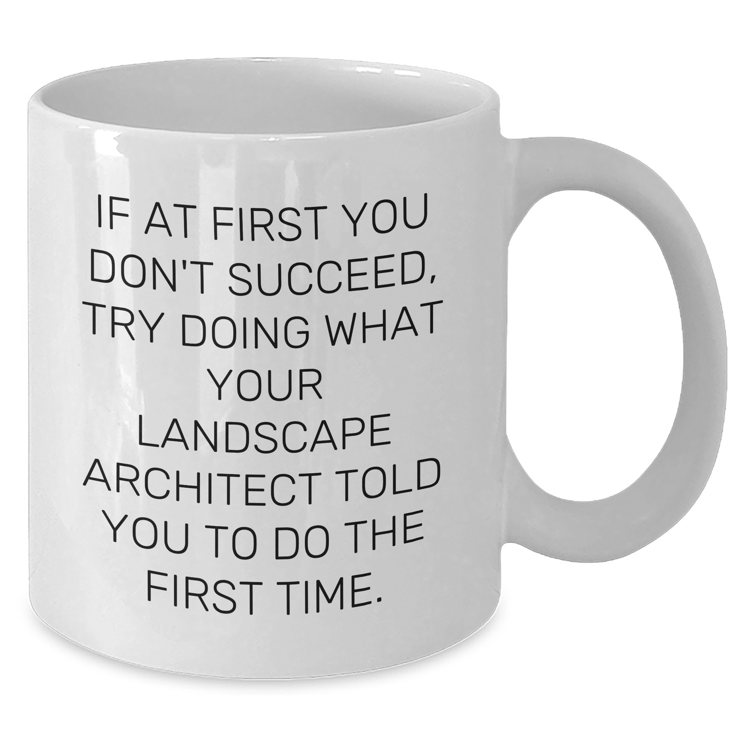Funny Landscape Architect Gifts for Men, White Coffee Mug with Encouragement Quote, Gifts from Friends for Graduation Unique Gifts - Additional