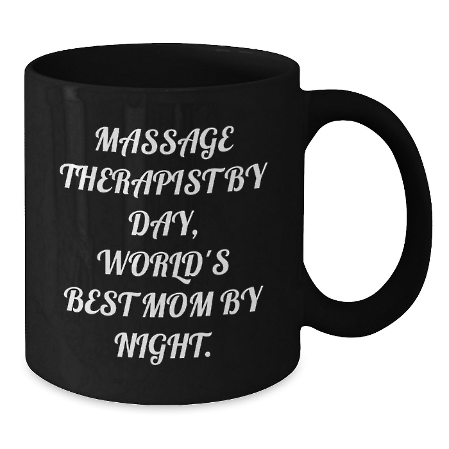 Massage Therapist Gifts from Men - Funny Inspirational Quote for Graduation Unique Gifts for Women Massage Therapist By Day, World's Best Mom By Night. - Additional