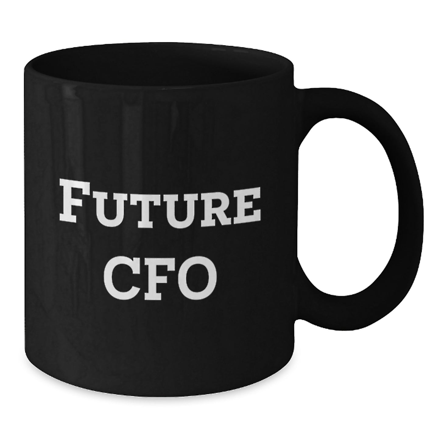 Funny Quote CFO Gifts, Black Coffee Mug for Future CFO Birthday, 'You're Not the Boss of Me' - Gifts from Friends to CFO - Additional