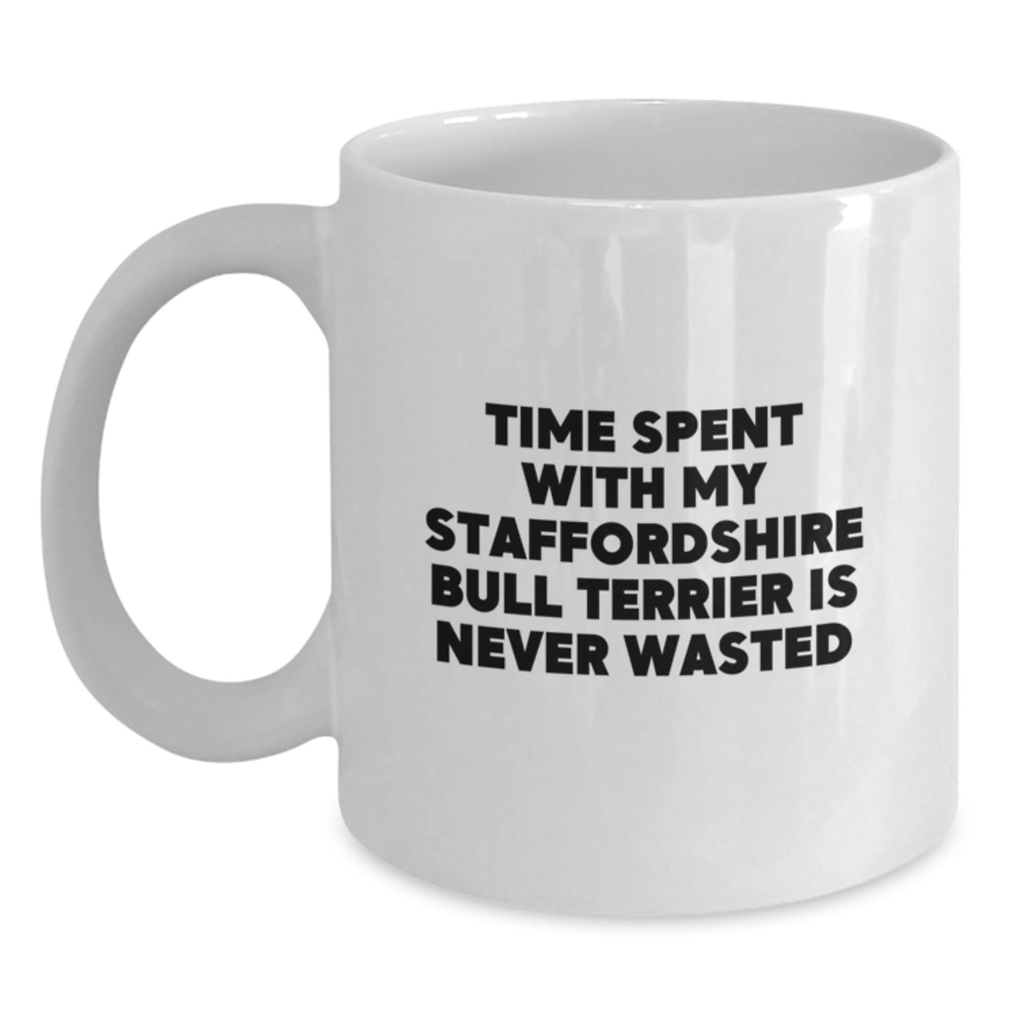Funny Staffordshire Bull Terrier Dog Gifts from Friends for Birthday Unique Mugs - Main