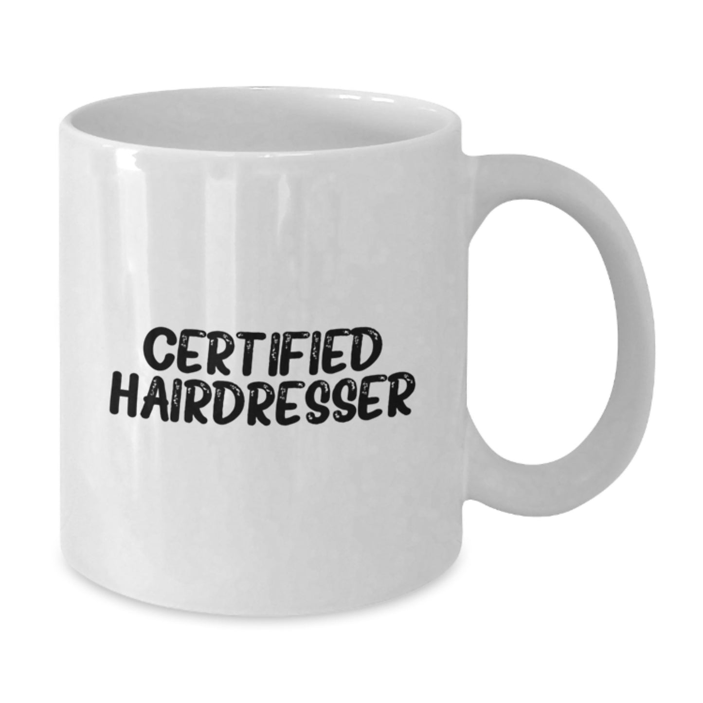Funny Hairdresser Gifts from Friends Birthday Unique White Coffee Mug for Hairdresser, 'You're a Cut Above the Rest', 11oz or 15oz, Microwave and Dishwasher Safe - Additional