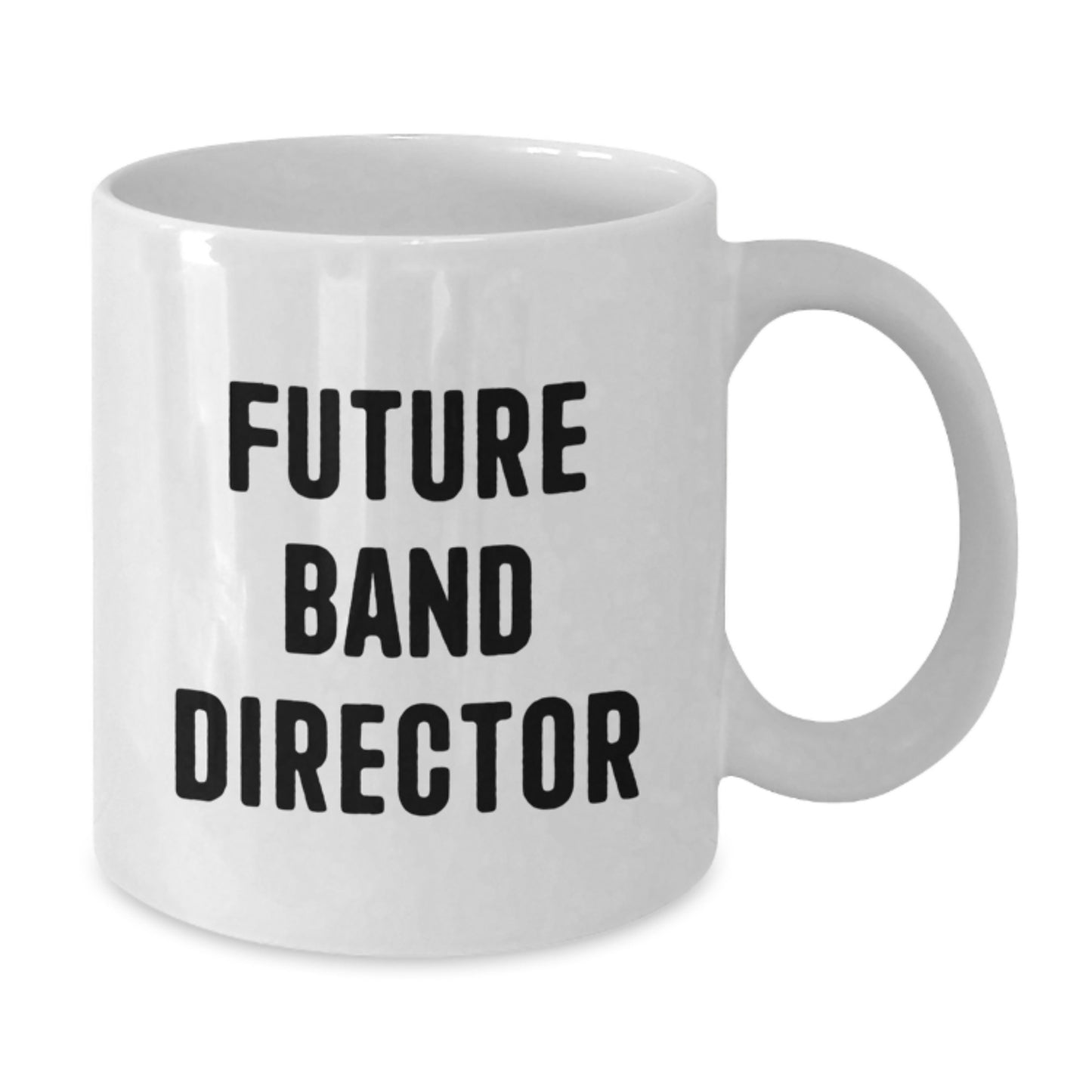 Funny Future Band Director Gifts from Friends, 'You're the Maestro', White Coffee Mug for Band Director Graduation - Additional