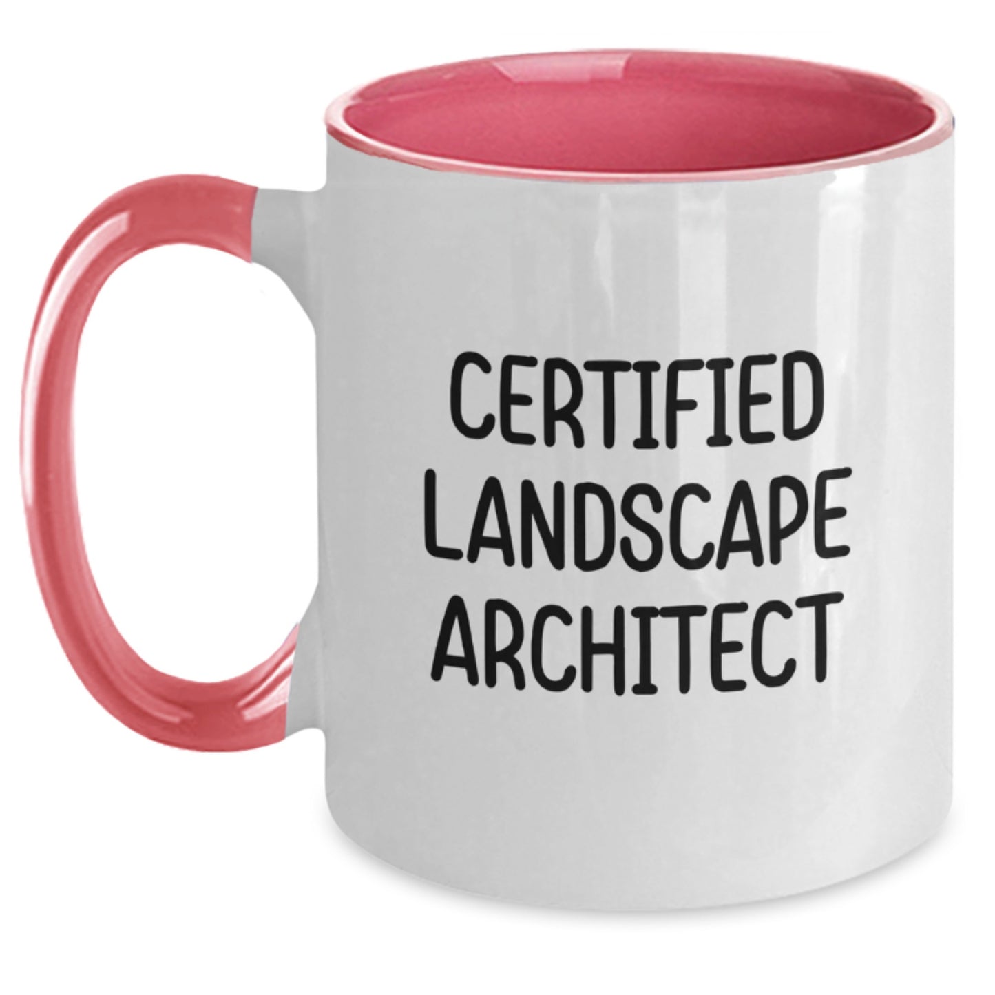 Funny Certified Landscape Architect Gifts for Men Friends Coworkers Family - Two Tone Coffee Mug - Main