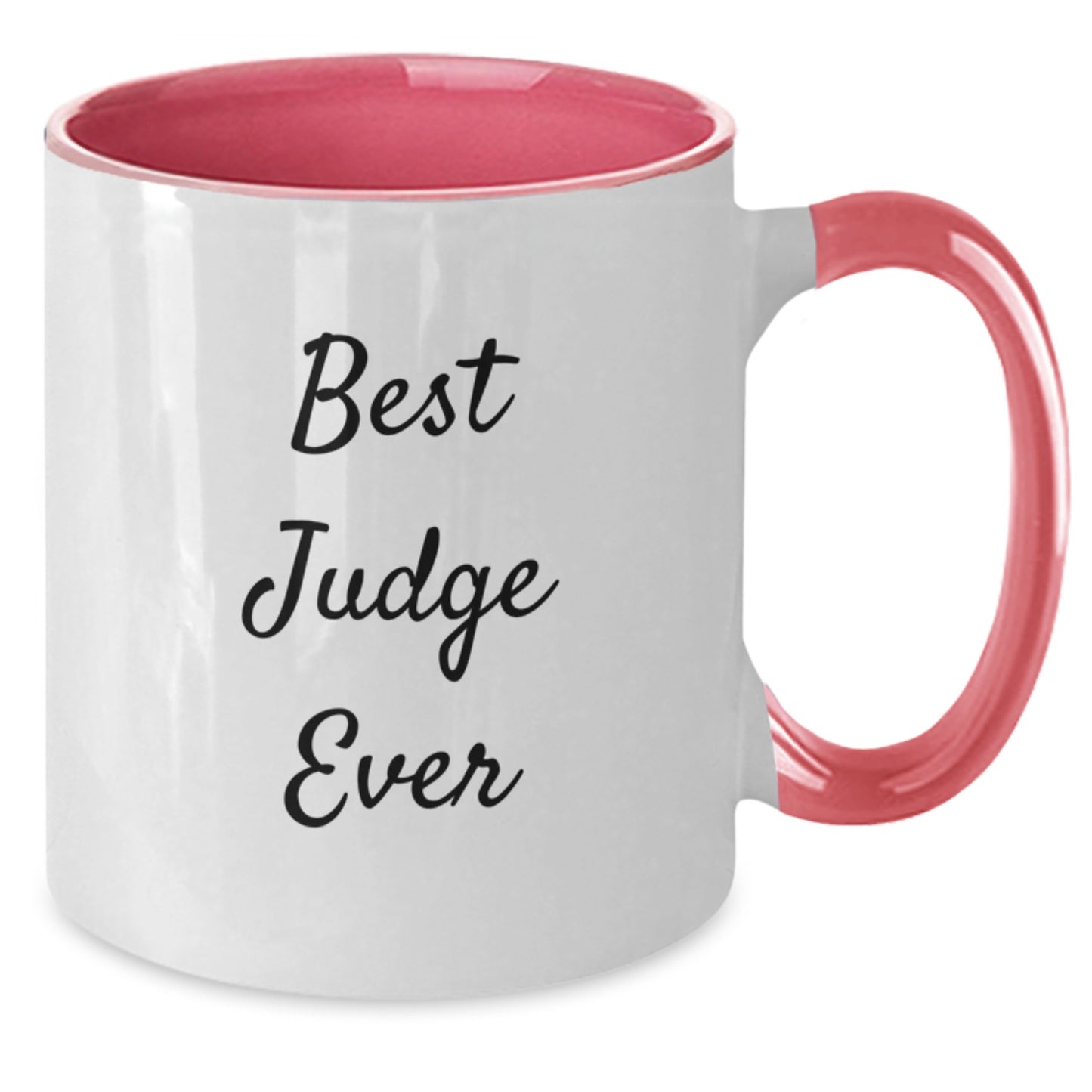 Funny Judge Gifts for Men, Women, Friends, Coworkers, Family - Best Judge Ever Quote on Two Tone Coffee Mug, 11oz, Microwave and Dishwasher Safe - Additional