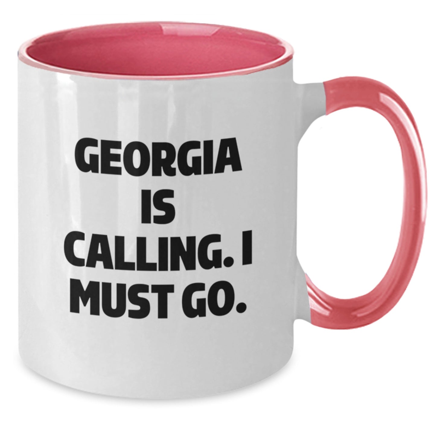 Georgia Calling Funny Mug Gifts for Men from Friends, Unique Birthday Ideas for Georgia Enthusiasts - Additional