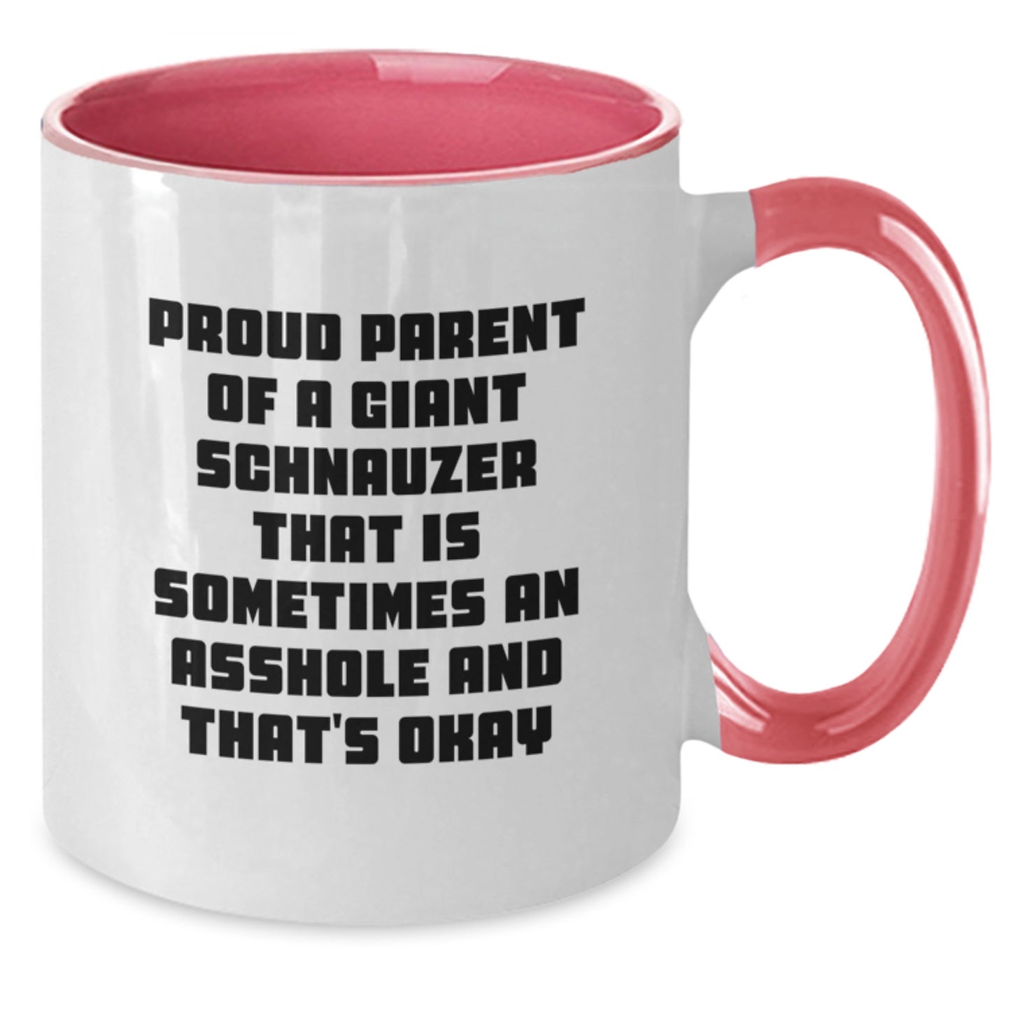 Funny Giant Schnauzer Dog Gifts for Proud Parents, Valentine's Unique Mugs from Men to Friends - Additional