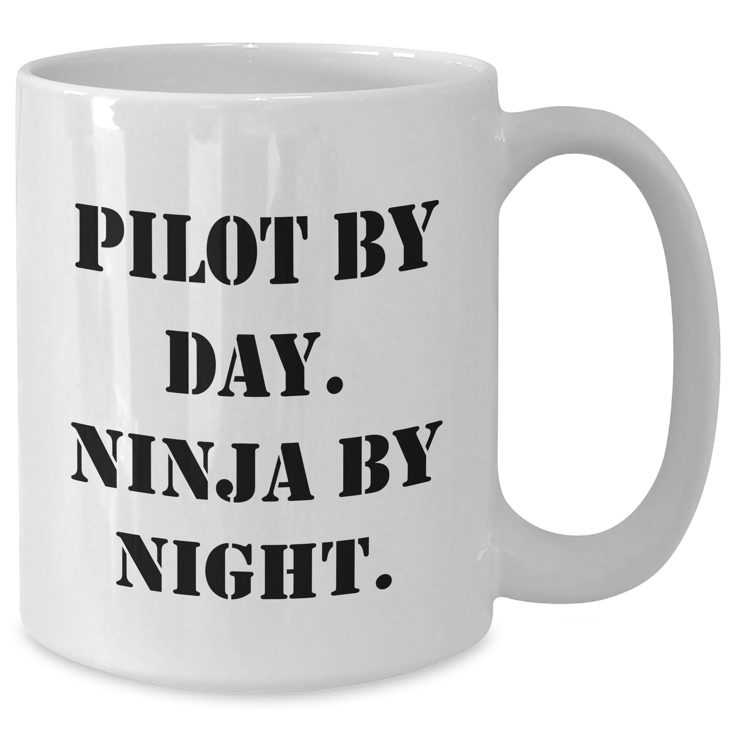 Pilot By Day Funny White Coffee Mug Gifts from Men to Pilot Friends on Father's Day, Pilot Gifts for Pilot Enthusiasts - Additional