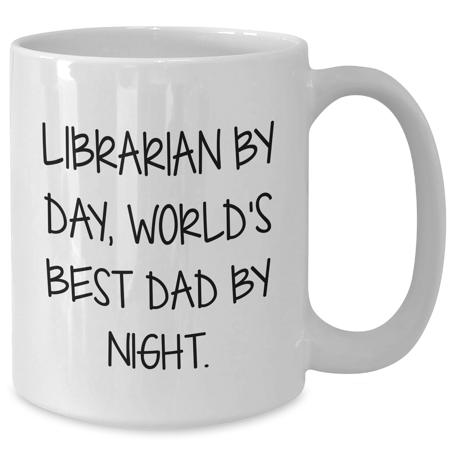 Librarian Gifts, Funny Quote, White Coffee Mug, Graduation Unique Gifts from Friends, Gifts for Librarian - Additional