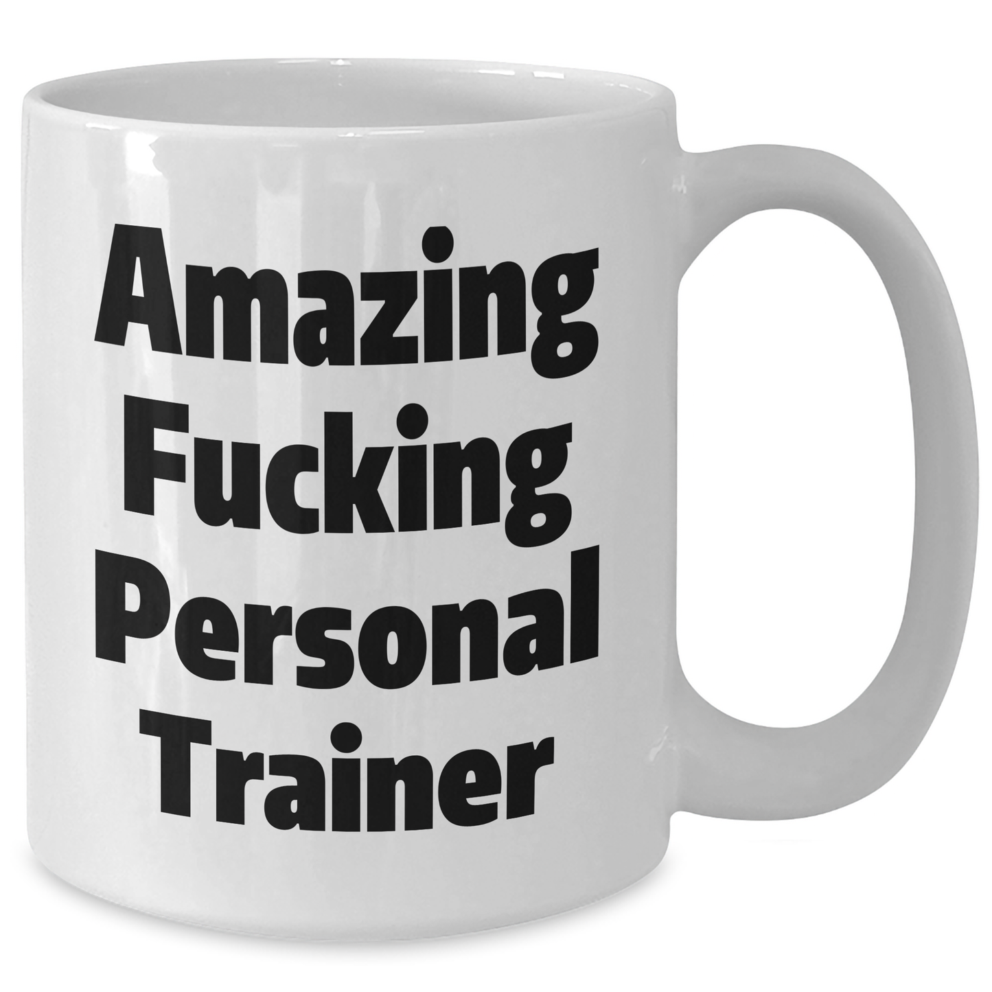 Funny Personal Trainer Gifts from Friends for Men or Women Graduation Unique White Coffee Mugs - Additional