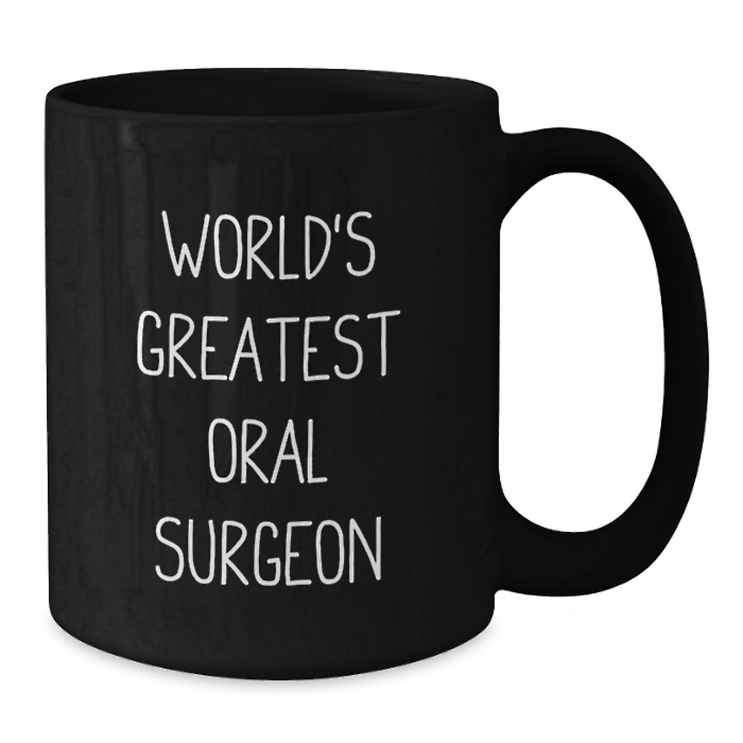 Funny Quotes for Oral Surgeon, Best Christmas Unique Gifts for Him, Black Coffee Mug, Unique Office Decor - Additional