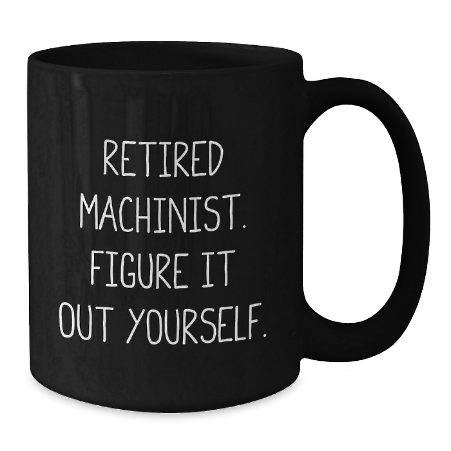 Funny Machinist Gift Ideas Black Coffee Mugs for Birthday Unique Men's Machinist Gifts from Friends, Coworkers, Family - Additional