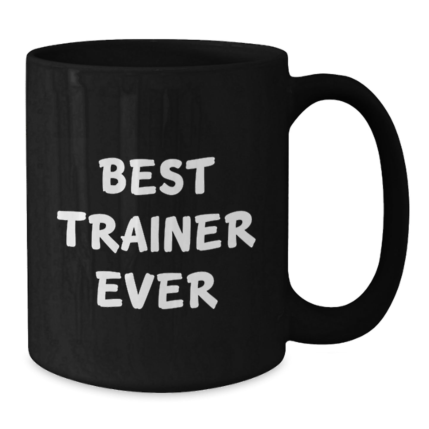 Funny Trainer Gifts from Friends, Christmas Unique Trainer Mugs for Men - Best Trainer Ever Quote, Black Coffee Mug, Inspirational Motivational Trainer - Additional