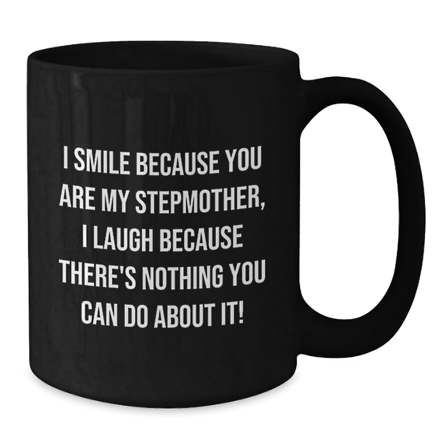 Funny Stepmother Quotes Black Coffee Mugs Gifts from Men for Women Stepmother Christmas Unique Presents - Additional