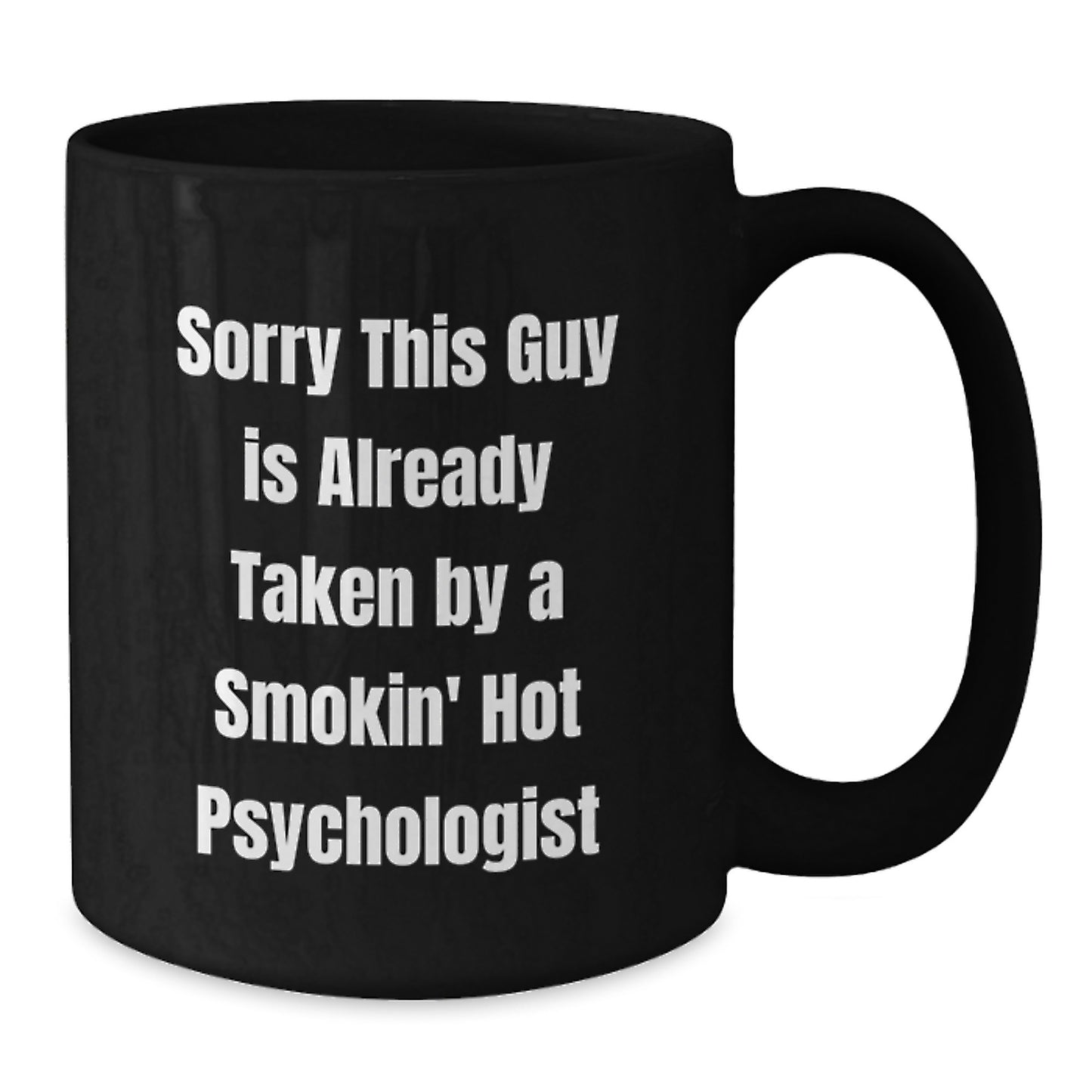 Funny Psychologist Gifts from Men to Women, Black Coffee Mug, Christmas Unique Presents for Her - Additional