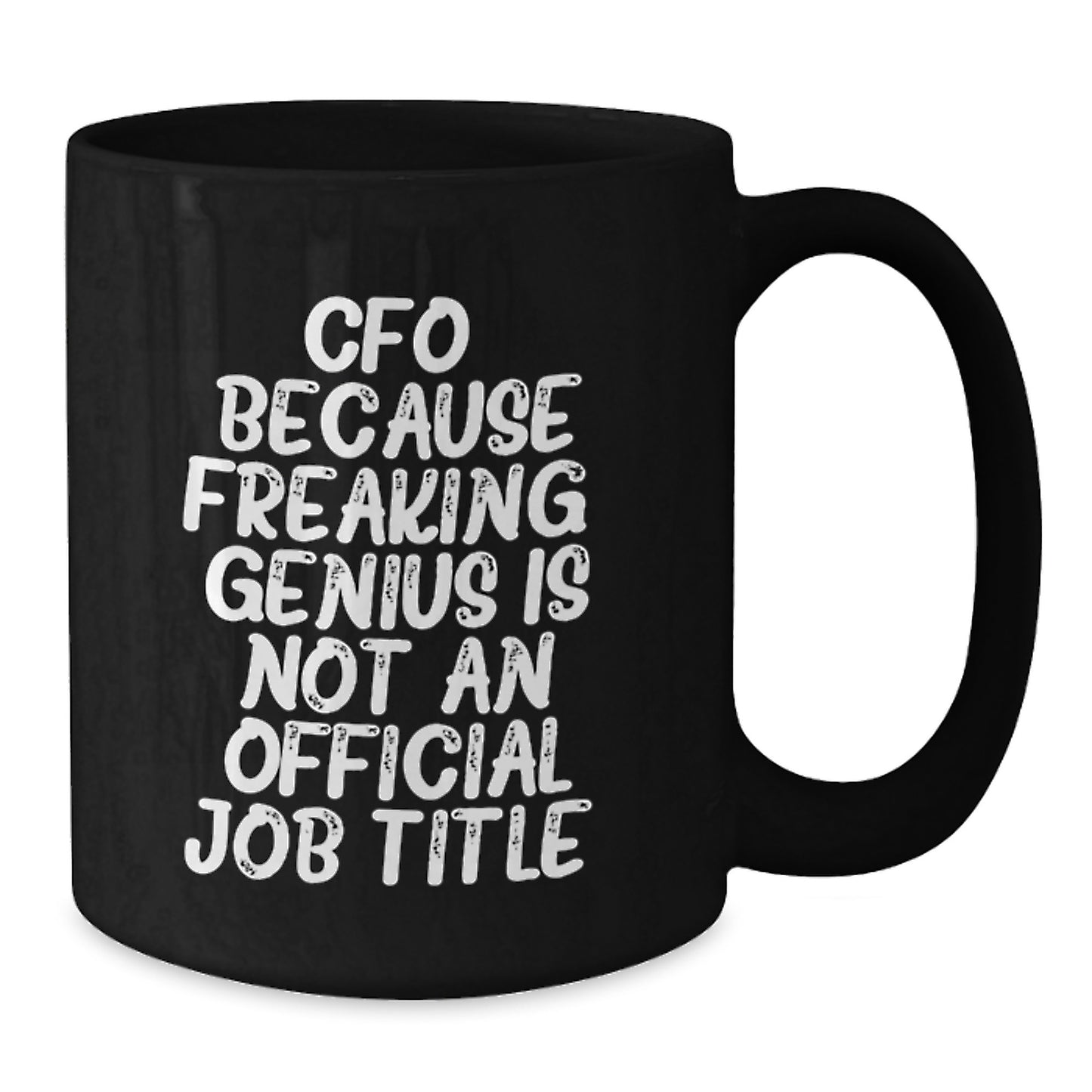 CFO Christmas Unique Gifts from Friends - Funny Quote Black Coffee Mug for Men, Women, Women, Family, Friends, Coworkers, Unique Gift Ideas - Additional