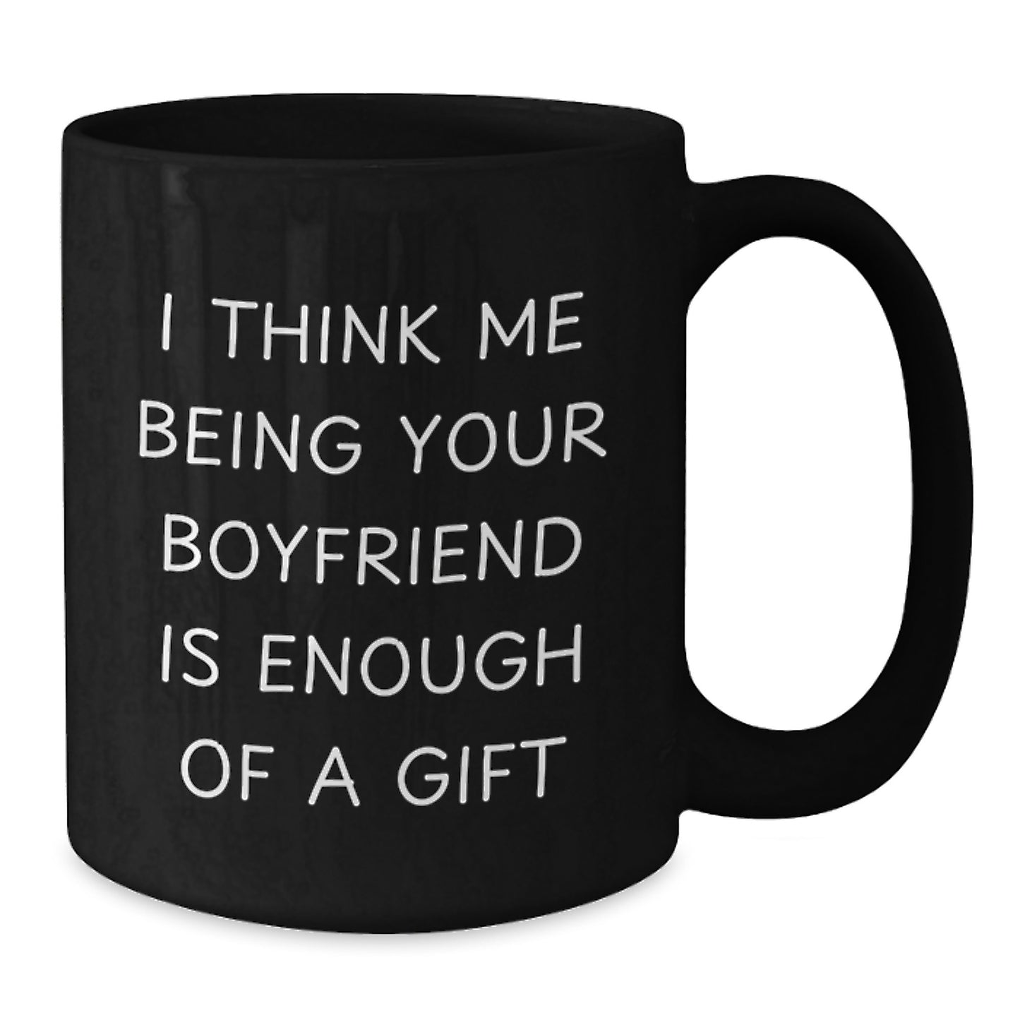Funny Sweetheart Gifts for Him, Black Coffee Mug, Unique Birthday Unique Gifts from Men to Sweetheart - Additional