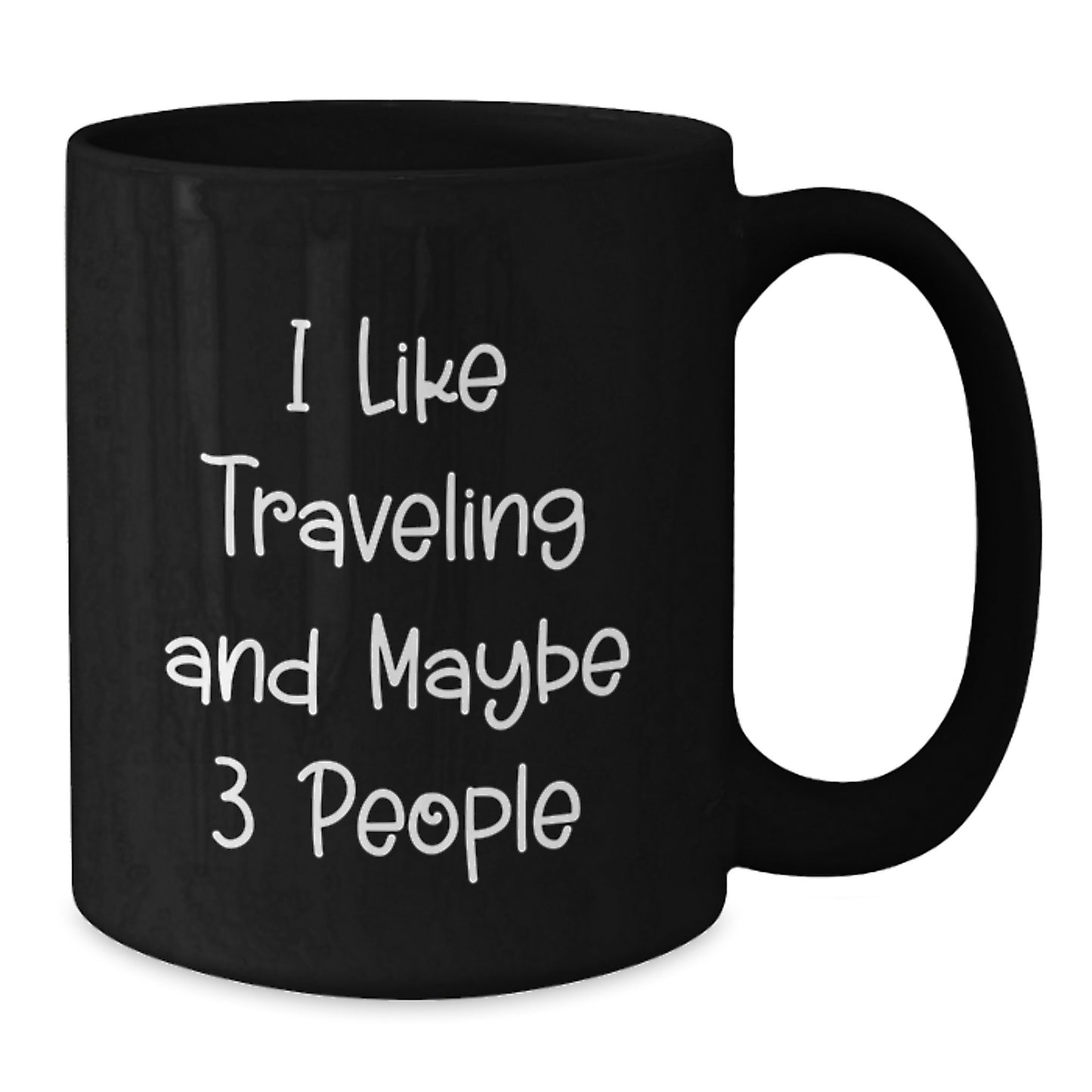 Traveling Quotes Funny Gifts for Traveling Friends Black Coffee Mug Unique Graduation Gifts from Men - Additional