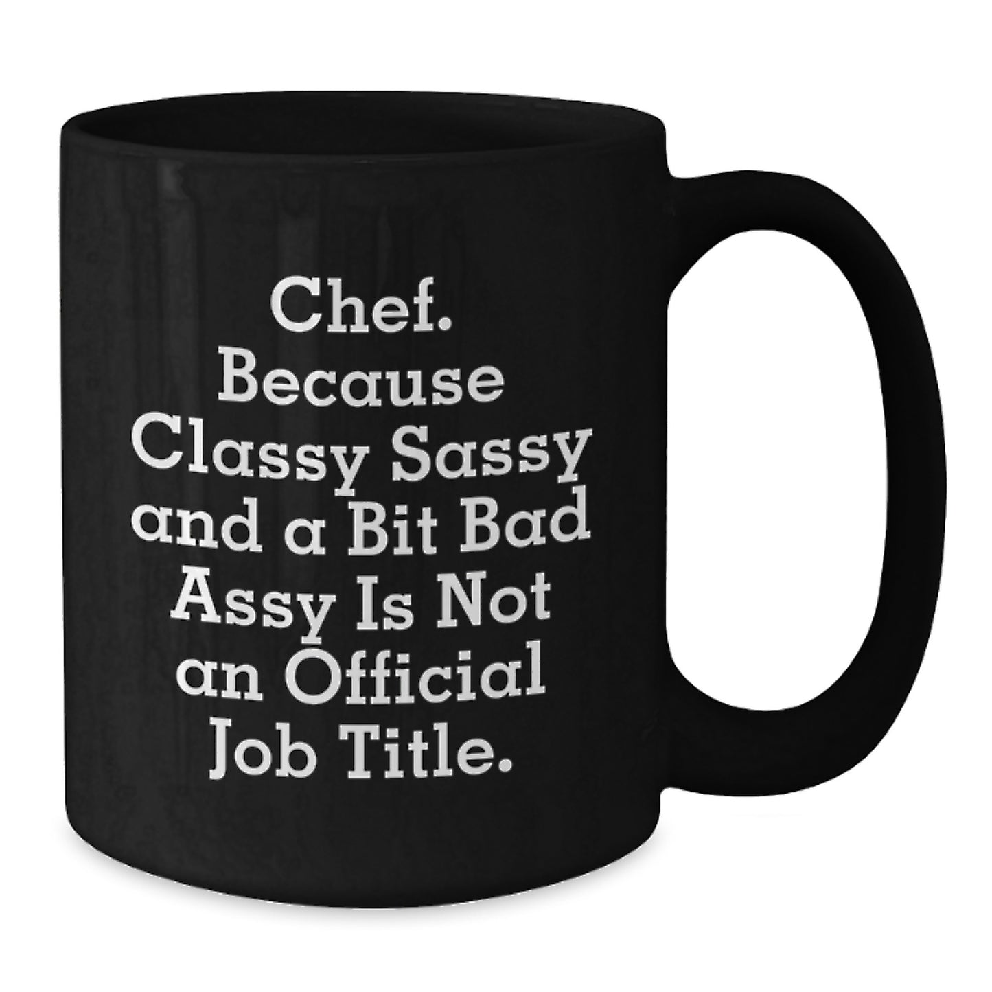 Chef Gifts from Friends Unique Black Coffee Mugs with Funny Quote for Graduation - Additional