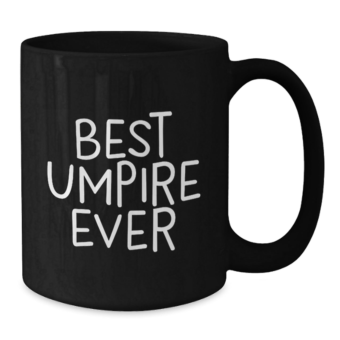 Funny Umpire Gifts for Men, Umpire Black Coffee Mug, Best Umpire Ever Quote, Gifts from Dad to Umpire - Additional