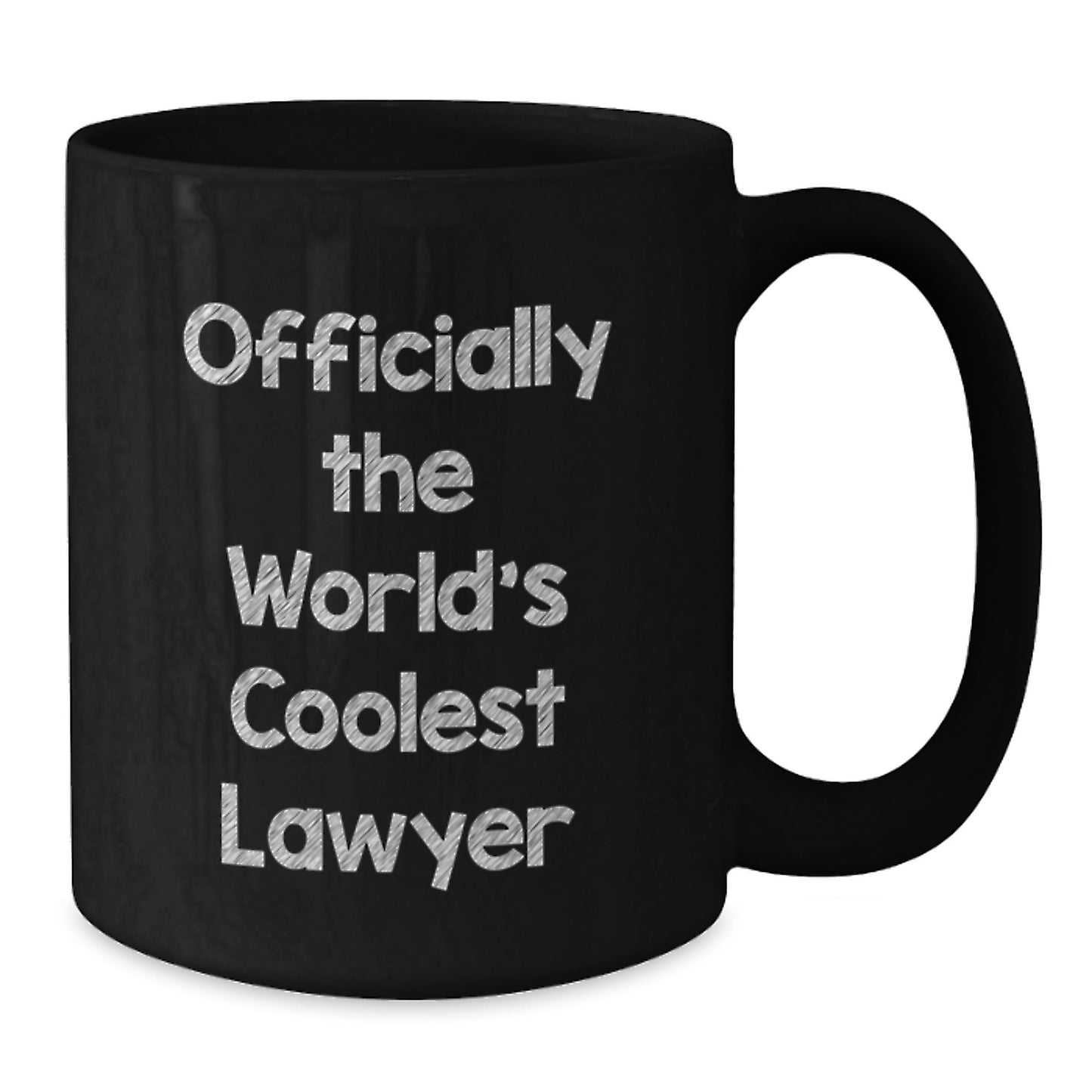 For Him Keepsake Birthday Gift Officially The World's Coolest Lawyer Mug - Additional