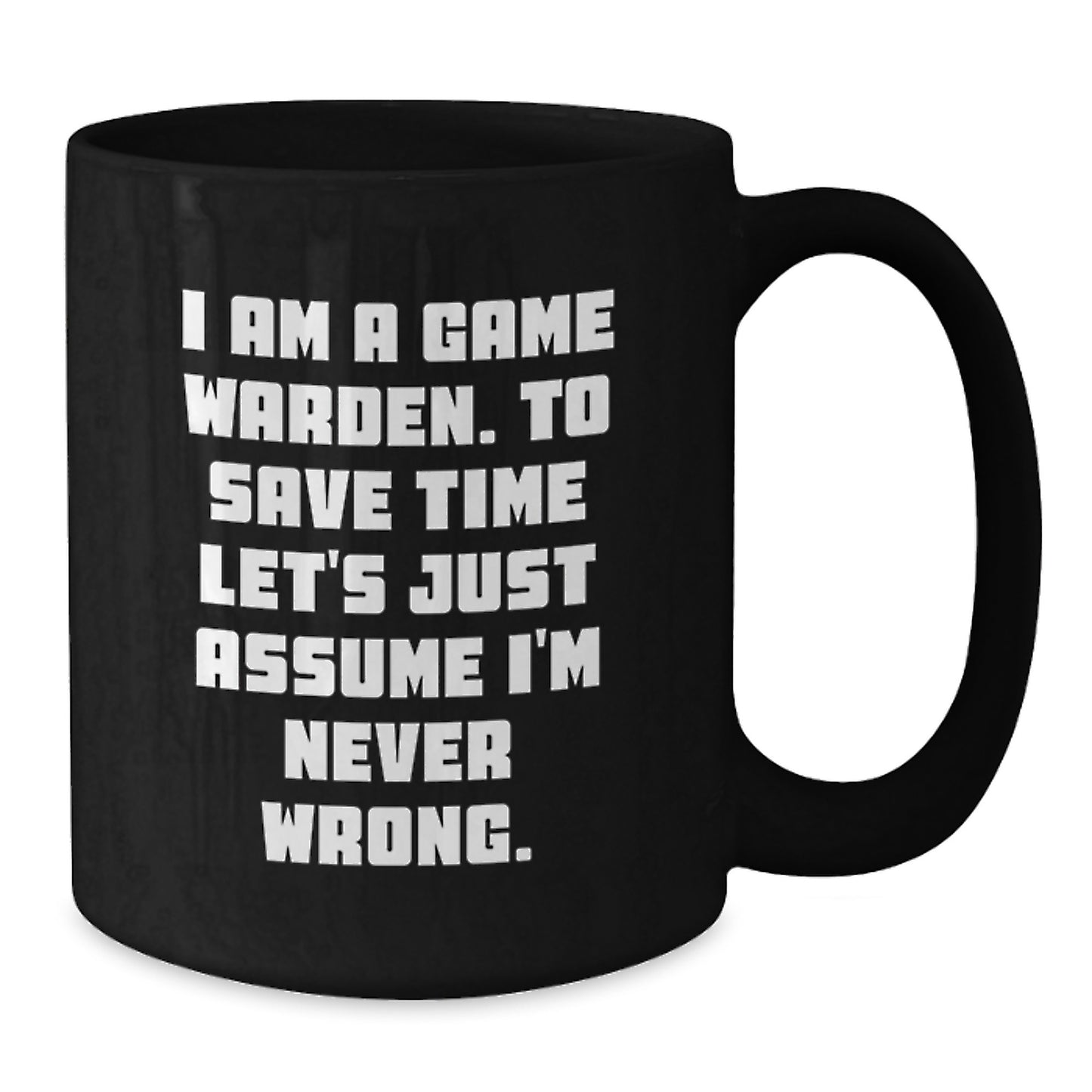 Game Warden Keepsake Mug for Him – Birthday Gift, 11oz Ceramic - Additional