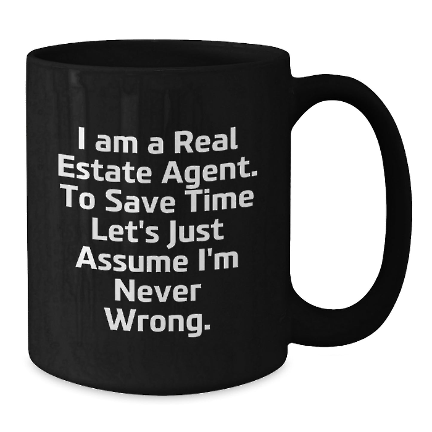 For Him Keepsake Premium Ceramic Real Estate Agent Mug Birthday Gift - Additional