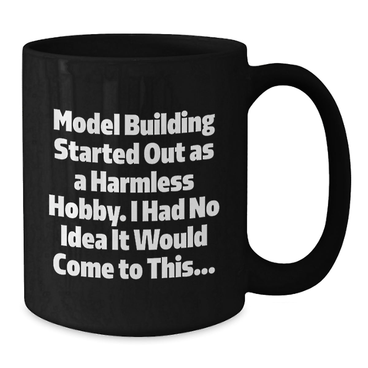 Model Building Gift for Him - Humorous Keepsake Coffee Mug - Additional
