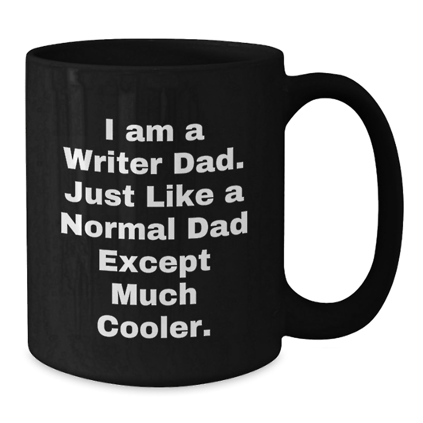 Birthday Gift for Her Writer Black Coffee Mug Present - Additional