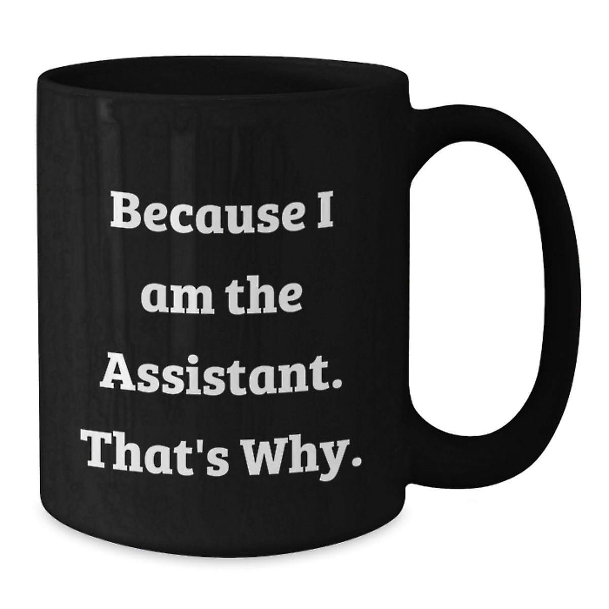 Christmas Gift for Her - Humorous Assistant Coffee Mug Present - Additional