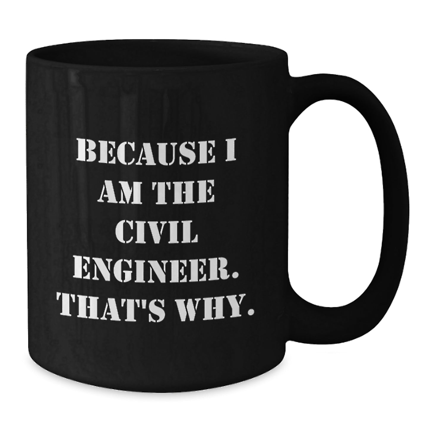 Civil Engineer Keepsake Mug for Him Birthday Gift Ceramic 11oz - Additional