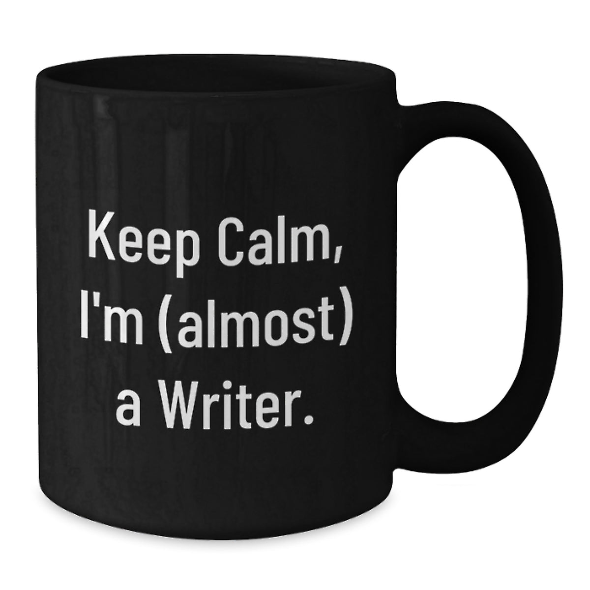 Christmas Gift for Her - Keep Calm, Almost A Writer Present - Additional