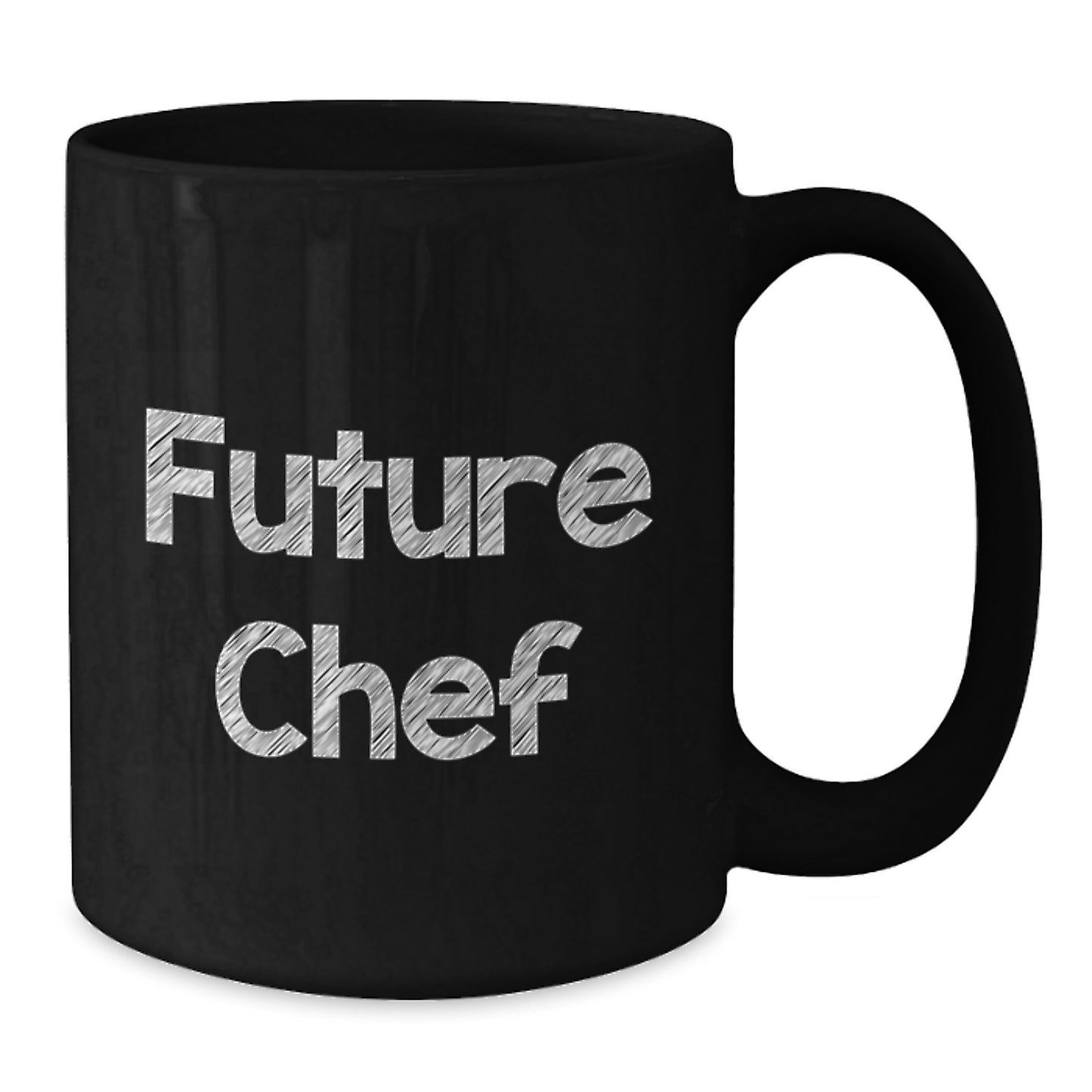 Funny Future Chef Gifts for Friends, Black Coffee Mug for Men, Unique Christmas Unique Gifts from Men to Family - Additional