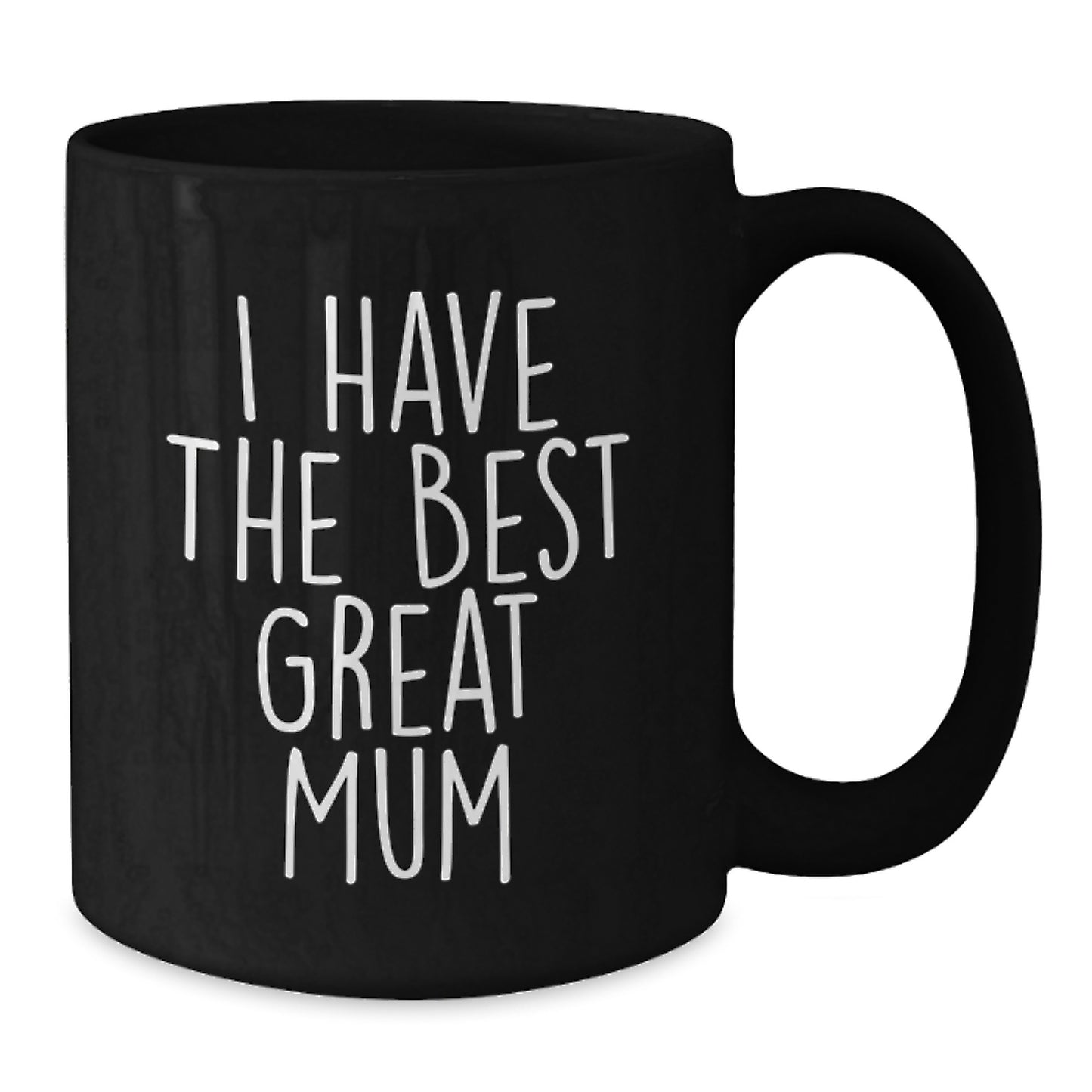 Funny Mum Quotes Black Coffee Mugs Gifts from Family for Mum's Great Love - Additional