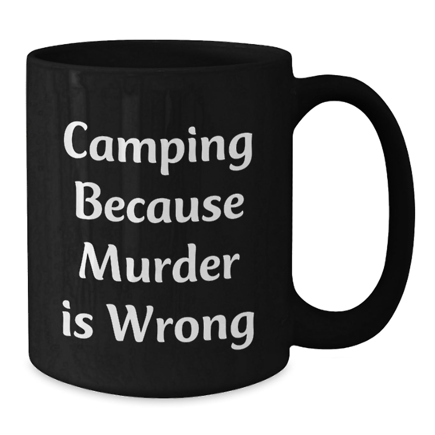 Camping Humor Black Coffee Mugs, Funny Camping Gifts for Camping Lovers, Unique Black Coffee Mugs, Gifts from Men to Friends, Christmas Unique Gifts - Additional