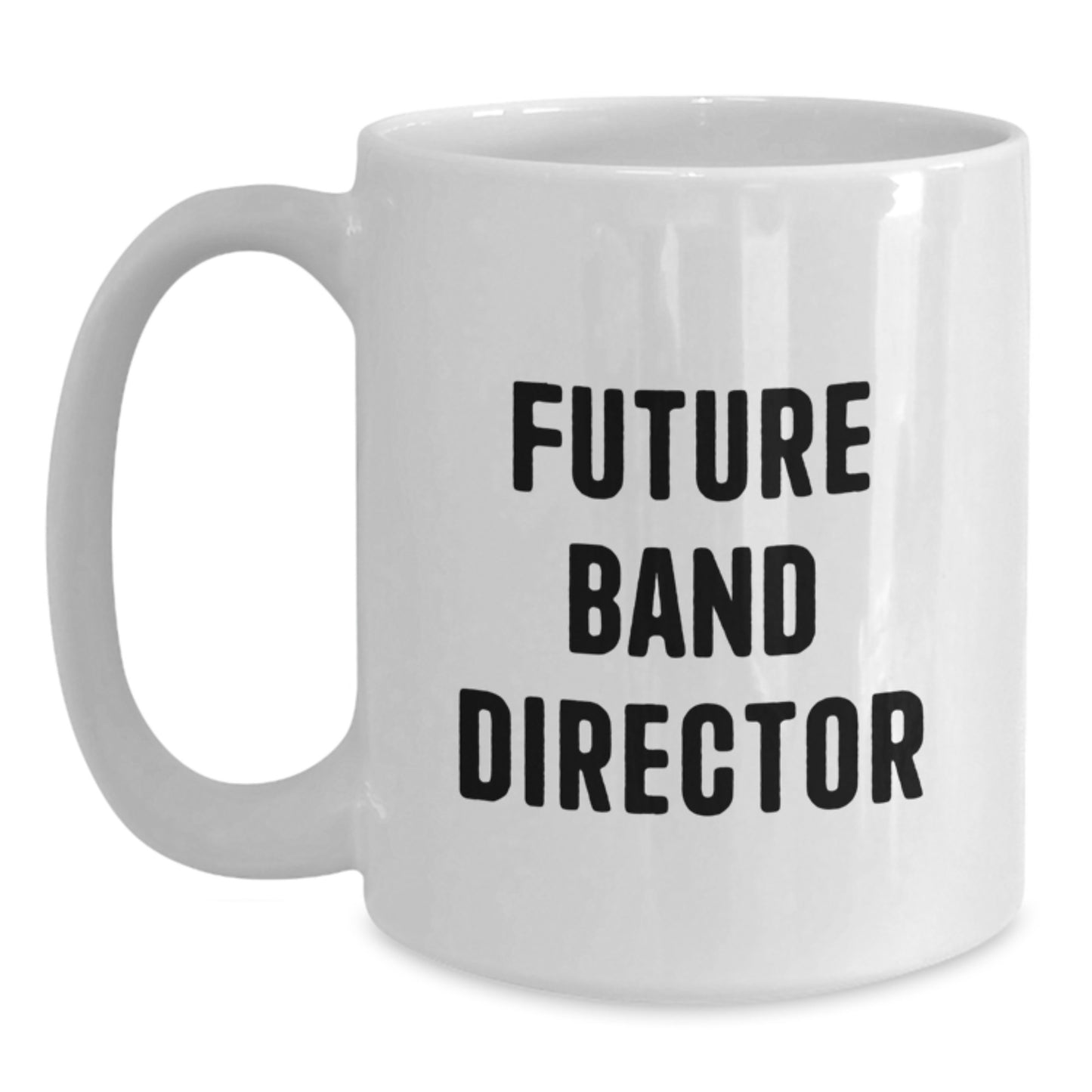 Funny Future Band Director Gifts from Friends, 'You're the Maestro', White Coffee Mug for Band Director Graduation - Main