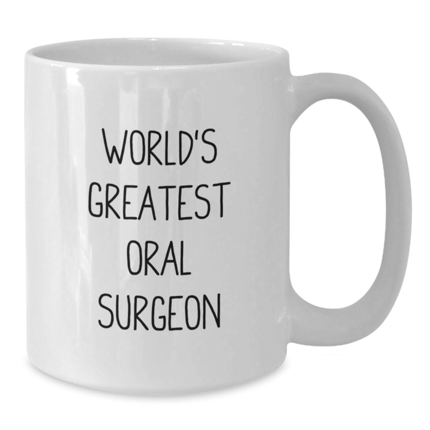 Funny Gifts from Friends and Family for the World's Greatest Oral Surgeon, White Coffee Mugs, Christmas Unique - Additional