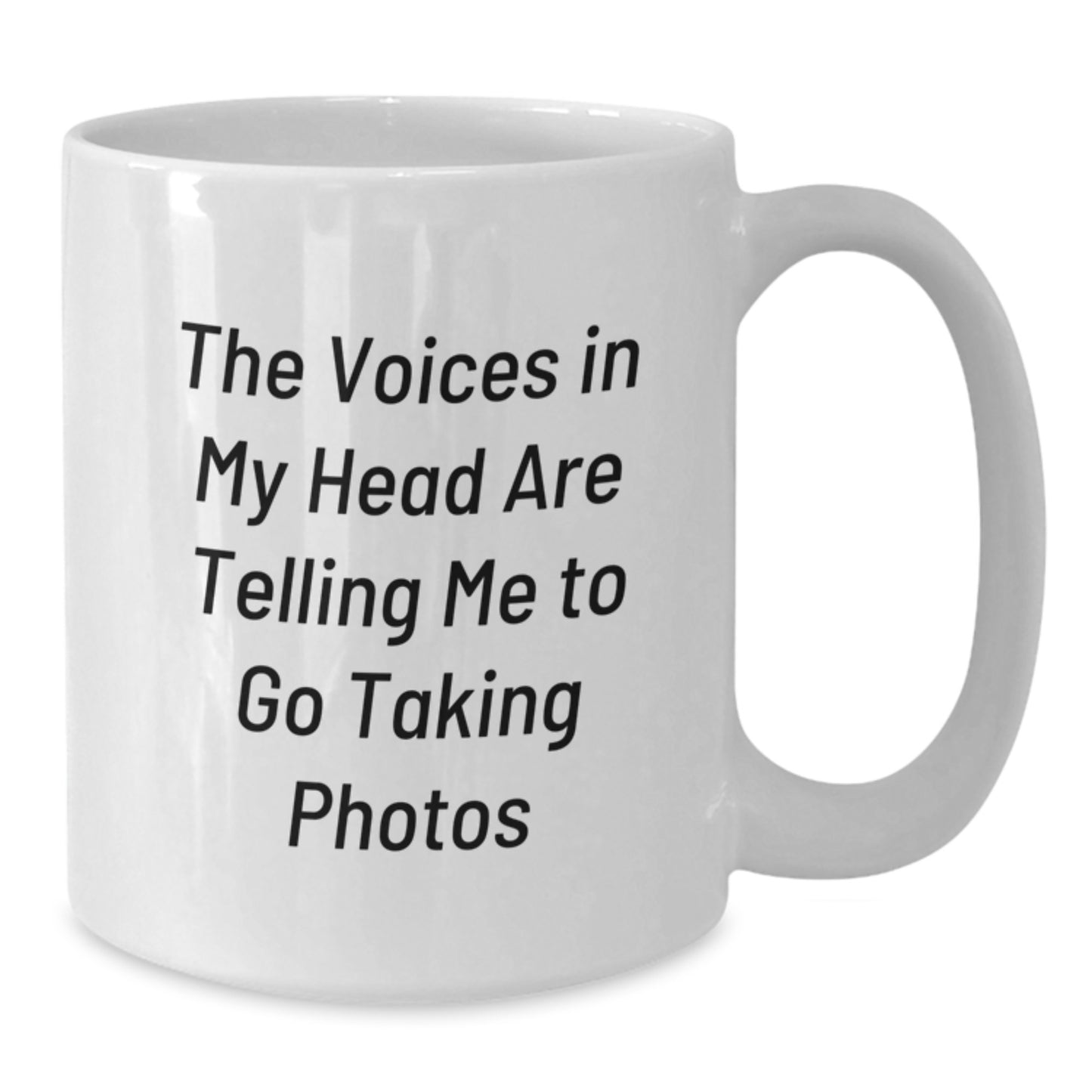 Funny Taking Photos Gifts for Him, White Coffee Mug for Men Birthday Unique Gifts from Friends - Additional