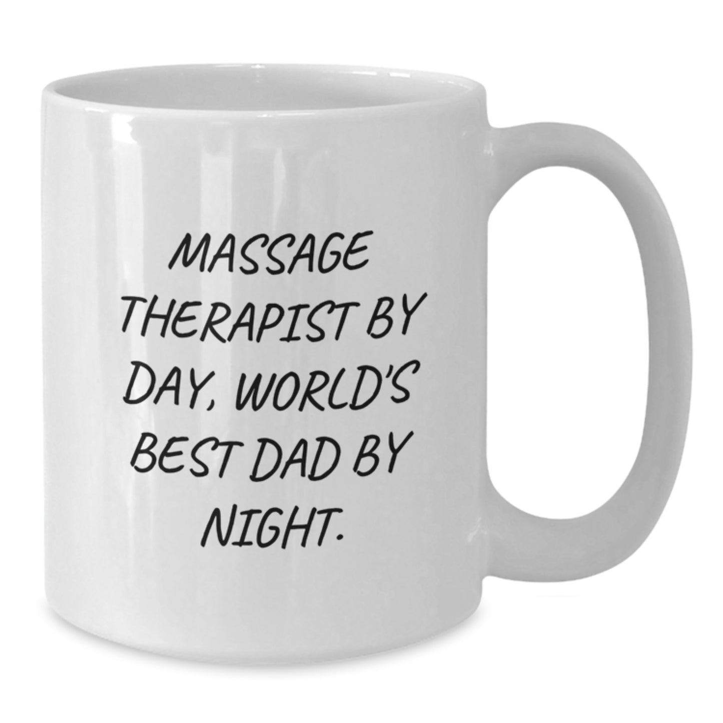 Funny Gifts from Men for Massage Therapist - Unique Birthday Unique Gifts - World's Best Dad Mug - Additional
