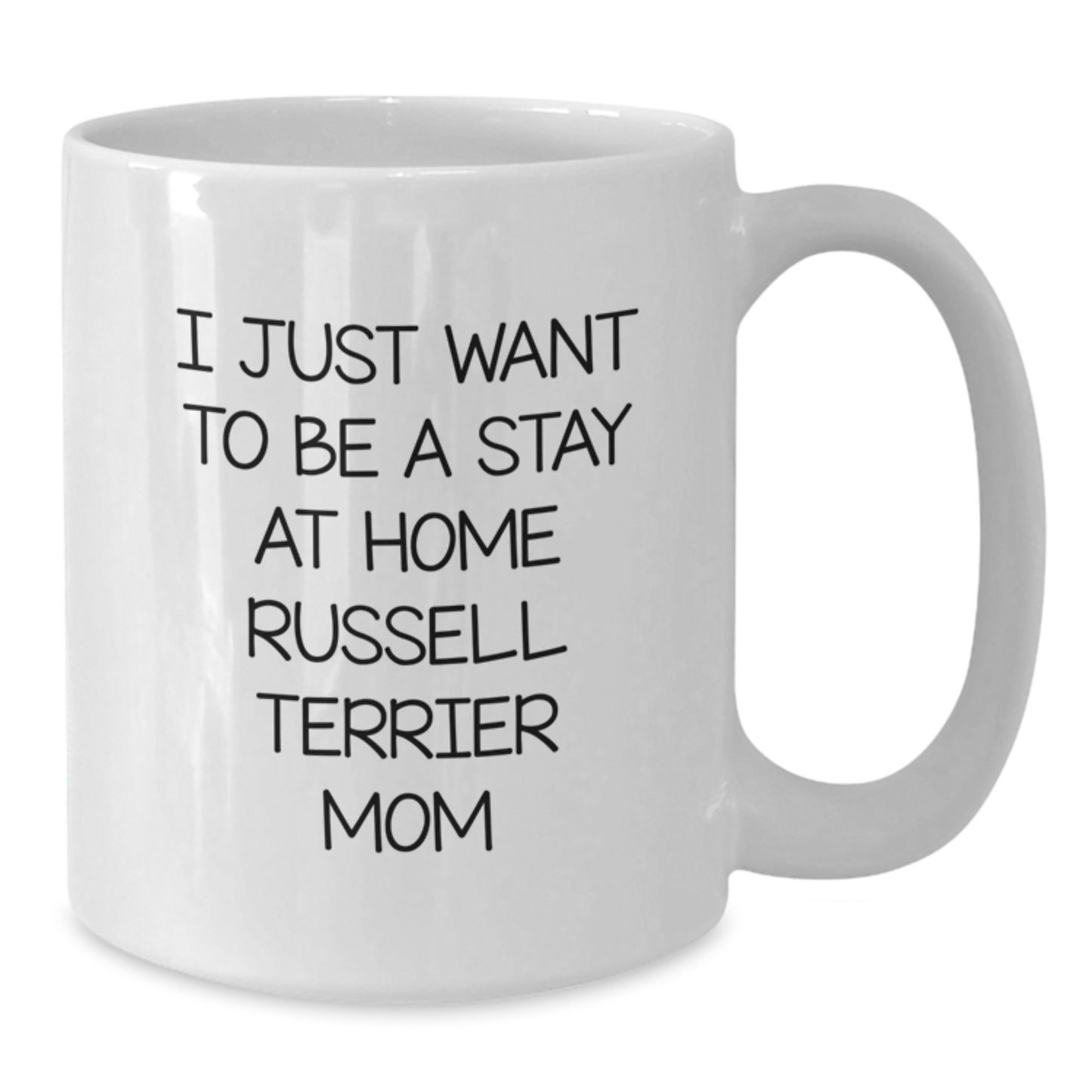 Funny Russell Terrier Dog White Coffee Mug Gifts from Men to Friends for Birthday Unique - Additional