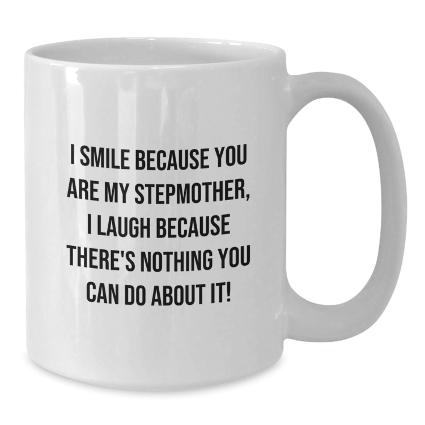 Funny Stepmother Humor - Gifts for Stepmother from Family, White Coffee Mug, Christmas Unique Gifts - Additional