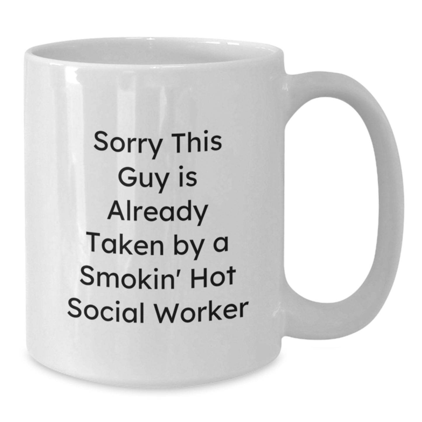 Funny Social Worker White Coffee Mug Gifts from Friends for Birthday - Additional