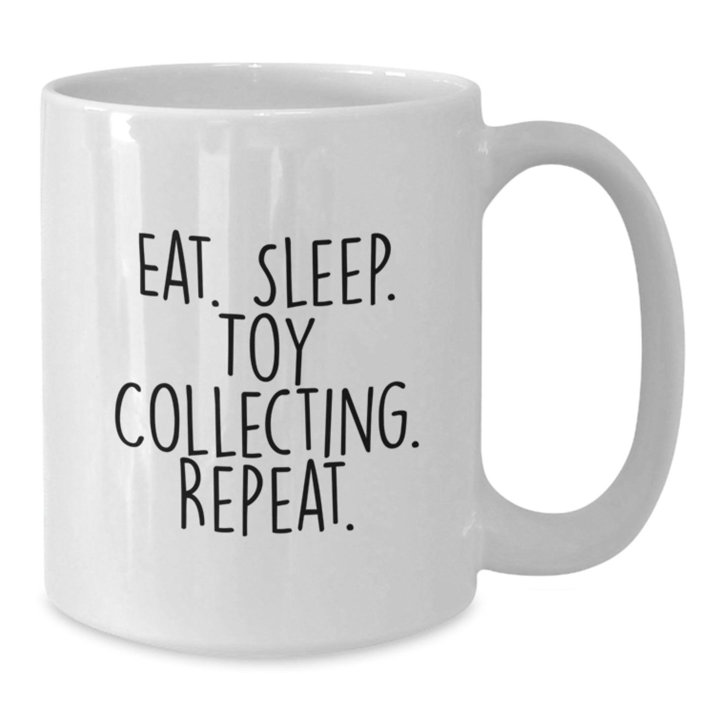 Funny Toy Collecting White Coffee Mug for Men Christmas Unique Gifts from Friends and Family - Additional