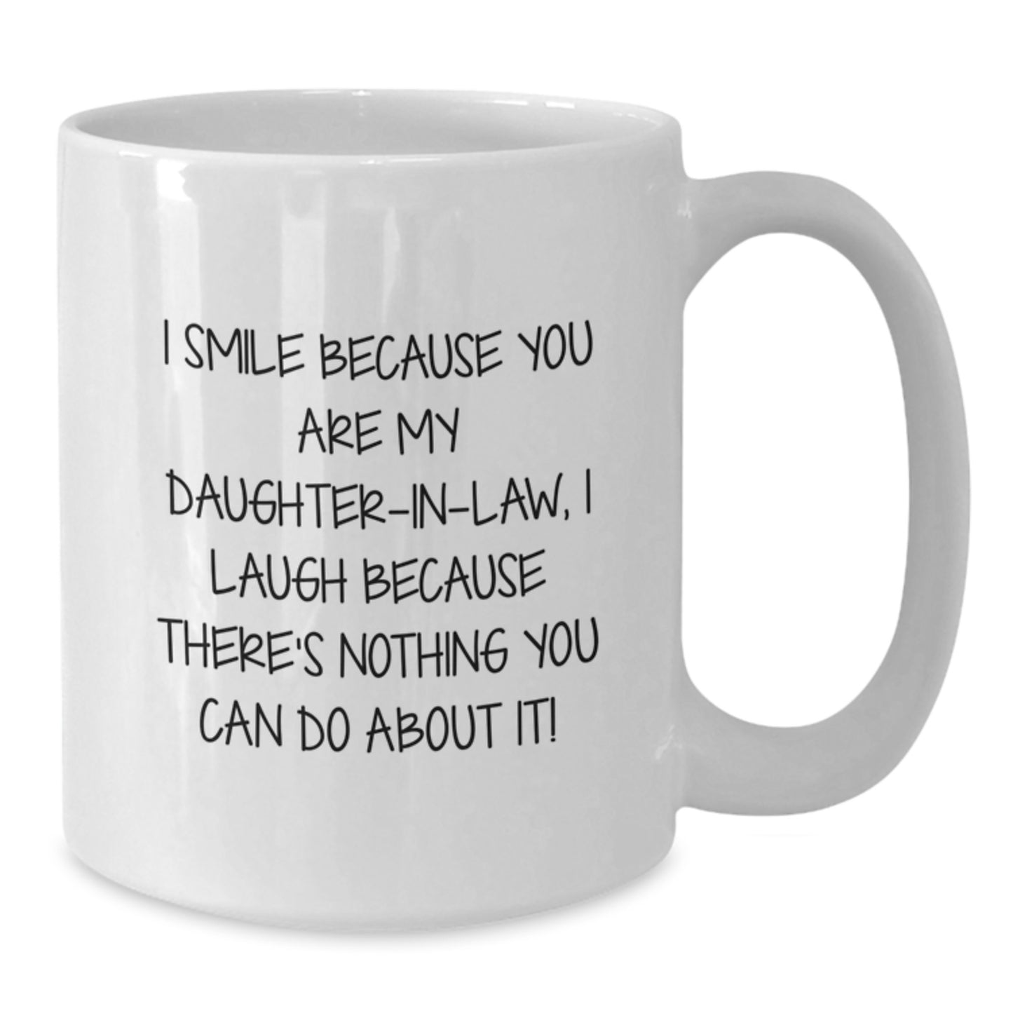 Funny Daughter-in-law Gifts from Men and Women for Daughter-in-law, White Coffee Mug with Daughter-in-law Quote, Unique Mother's Day Unique Gifts for Daughter-in-law, Wife, and Family - Additional