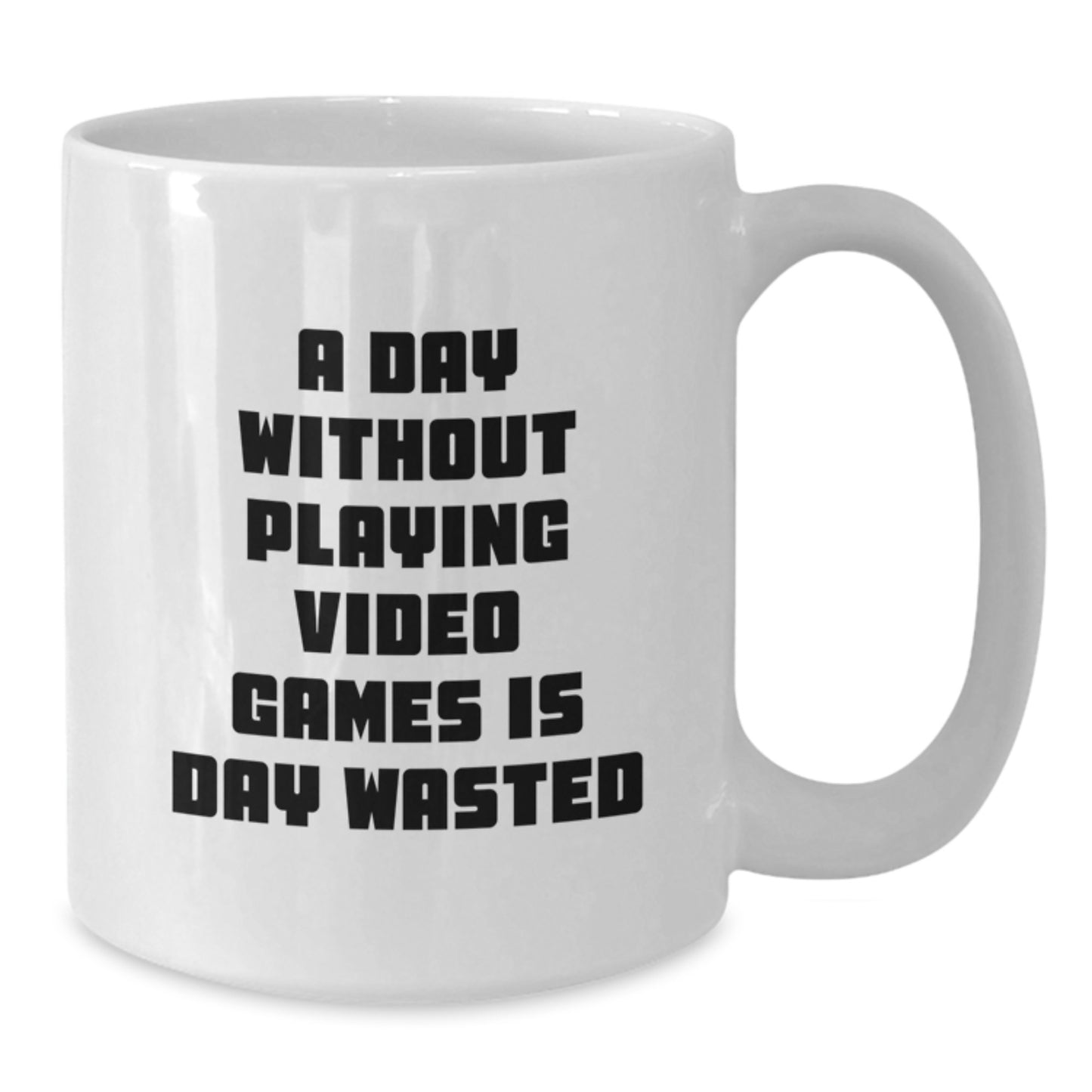 Funny Playing Video Games White Coffee Mugs Gifts from Friends for Birthday Morning - Additional