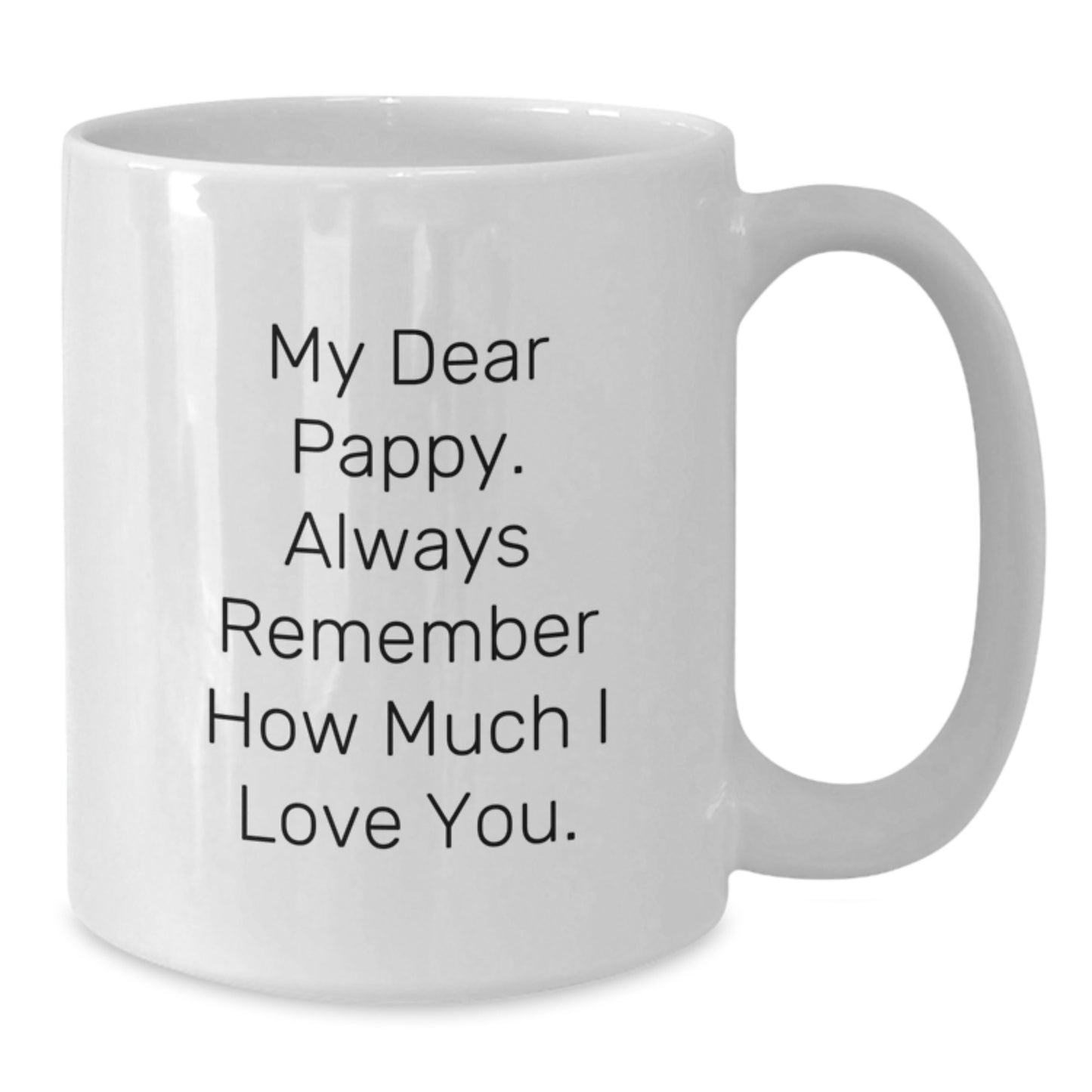 Funny Pappy Mug Gifts from Family Members for Men on Christmas Unique - Additional