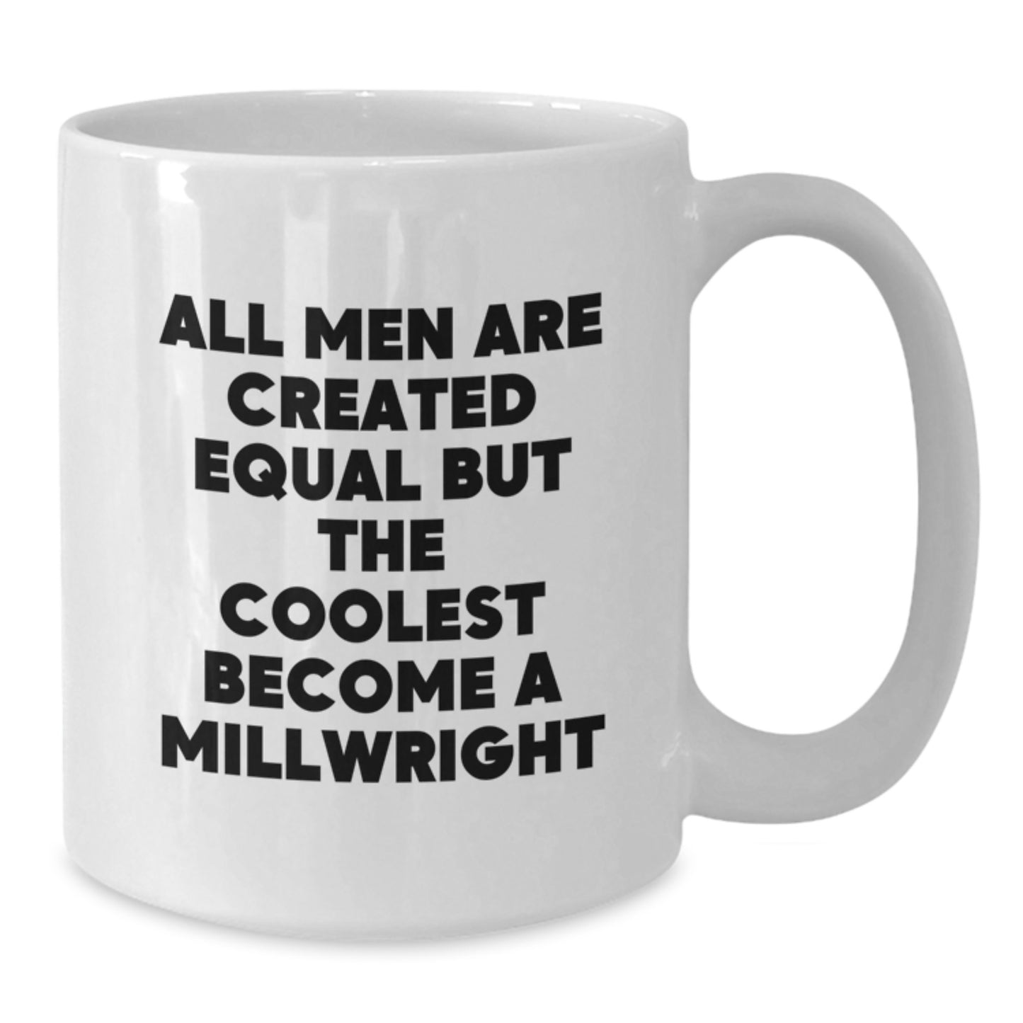 Funny Millwright Gifts from Men to Friends, White Coffee Mug for Christmas Unique Presents - Additional