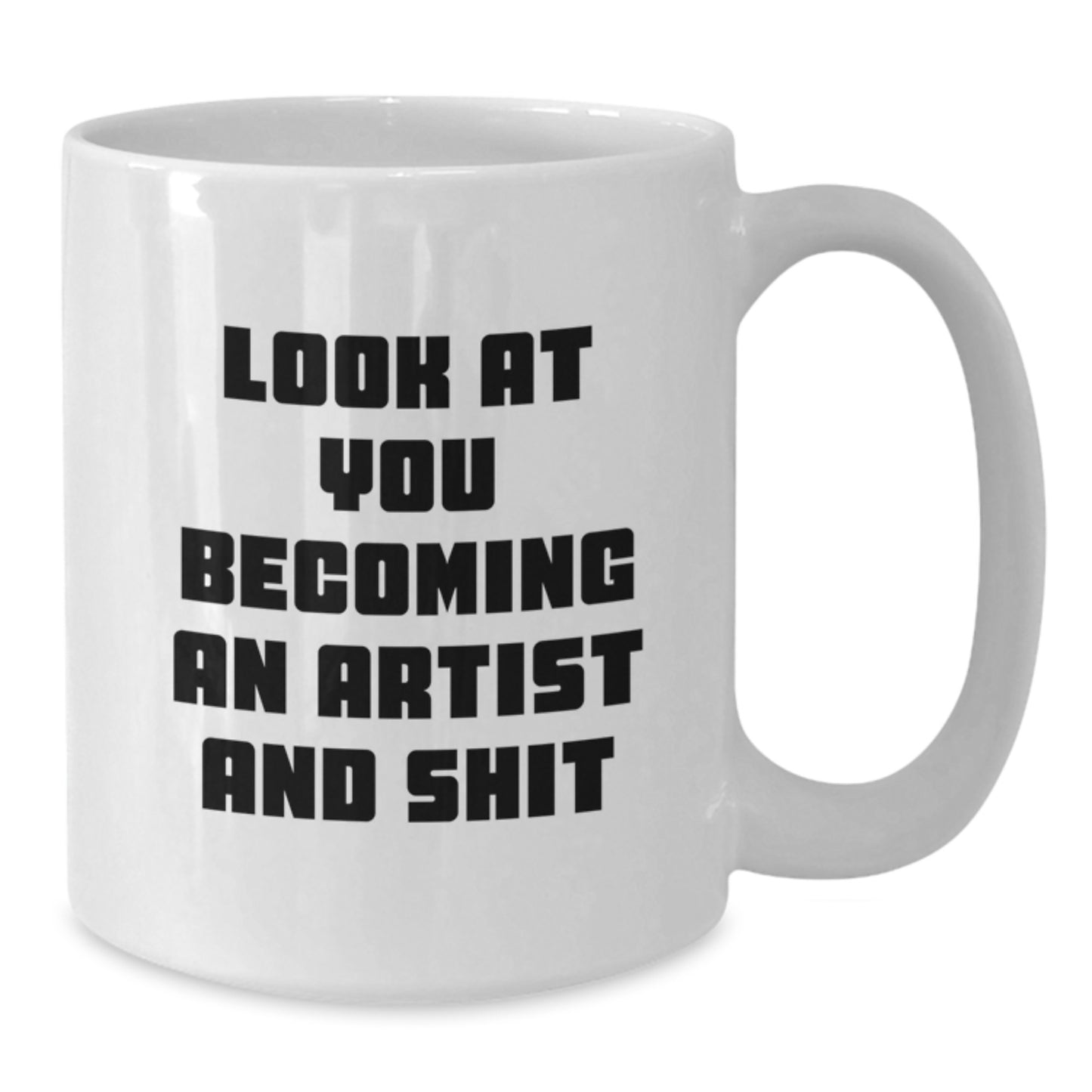 Funny Artist White Coffee Mugs Gifts from Men, Women, Friends, Coworkers, Family to Artist, Men, Women, Friends, Coworkers, Family at Christmas Unique Gifts - Additional